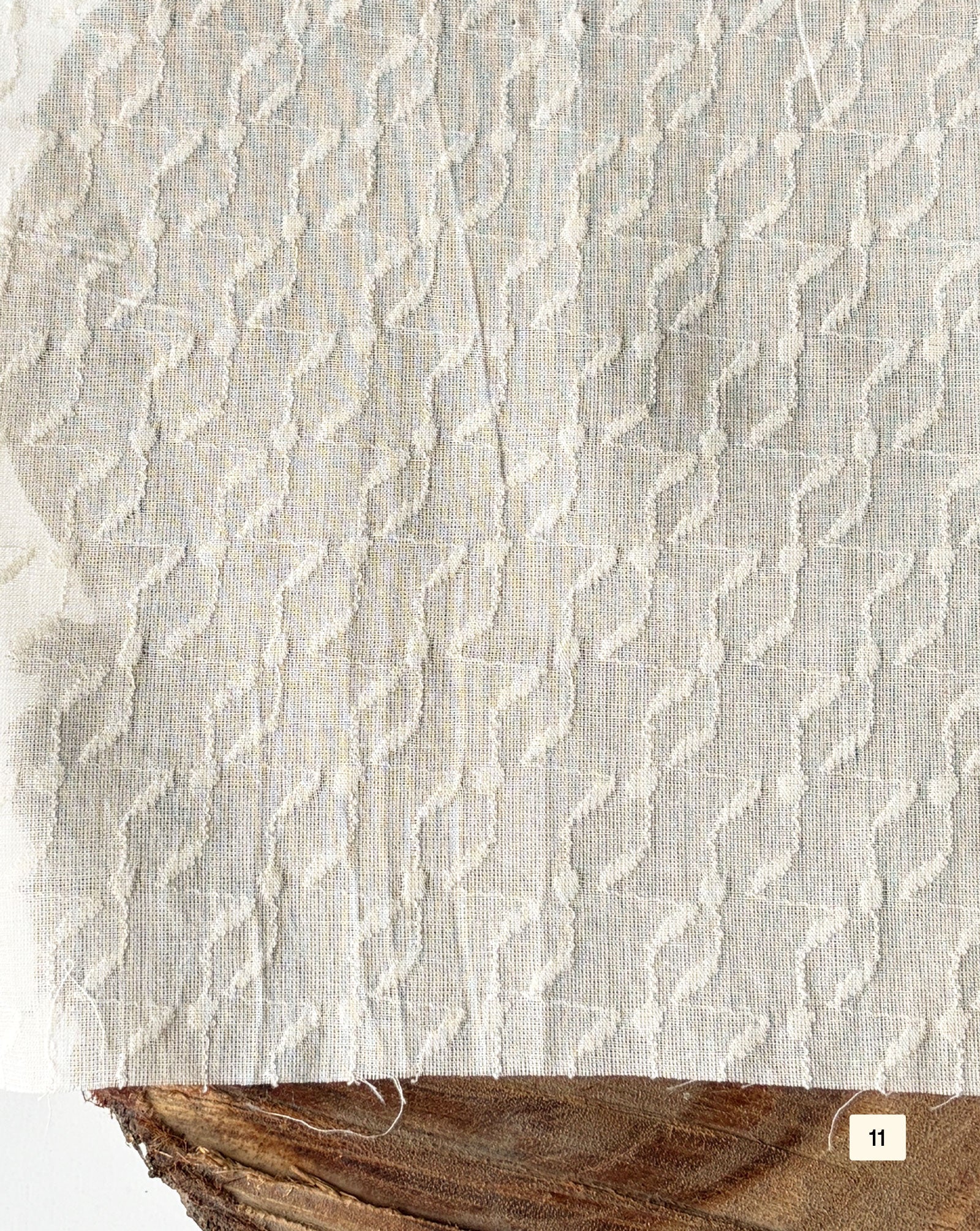 Greige Cotton Dobby fabric 48"