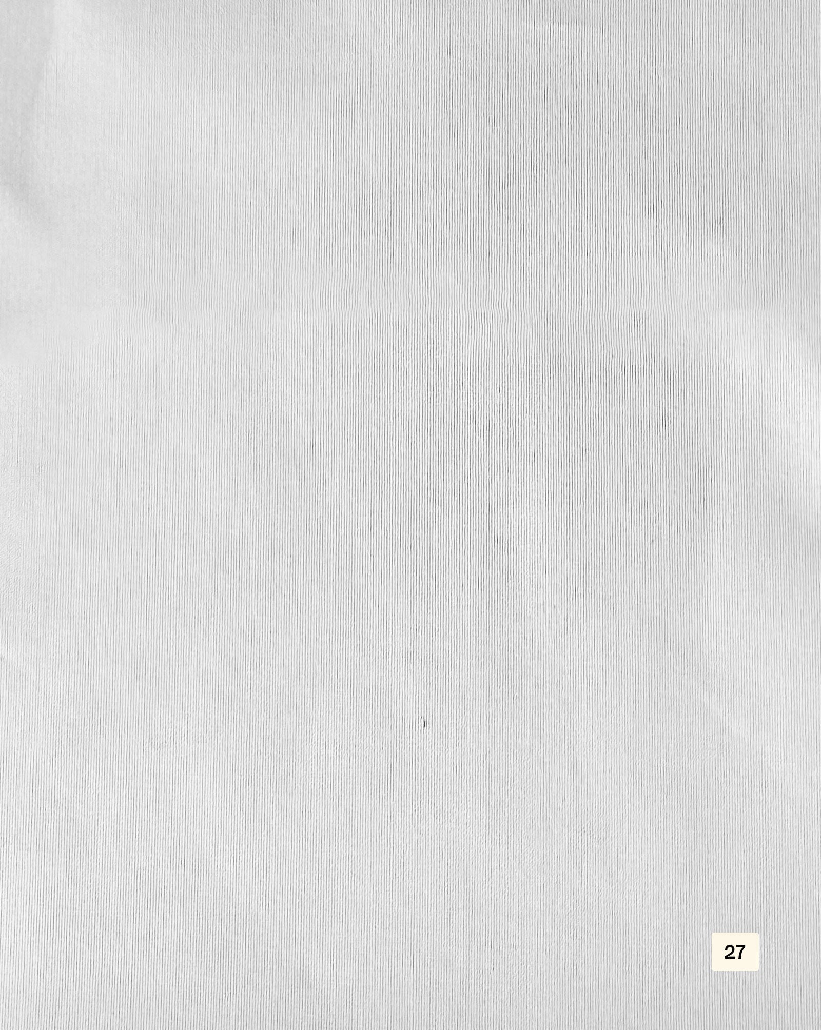 Cotton Poly Oxford White Fabric 58"