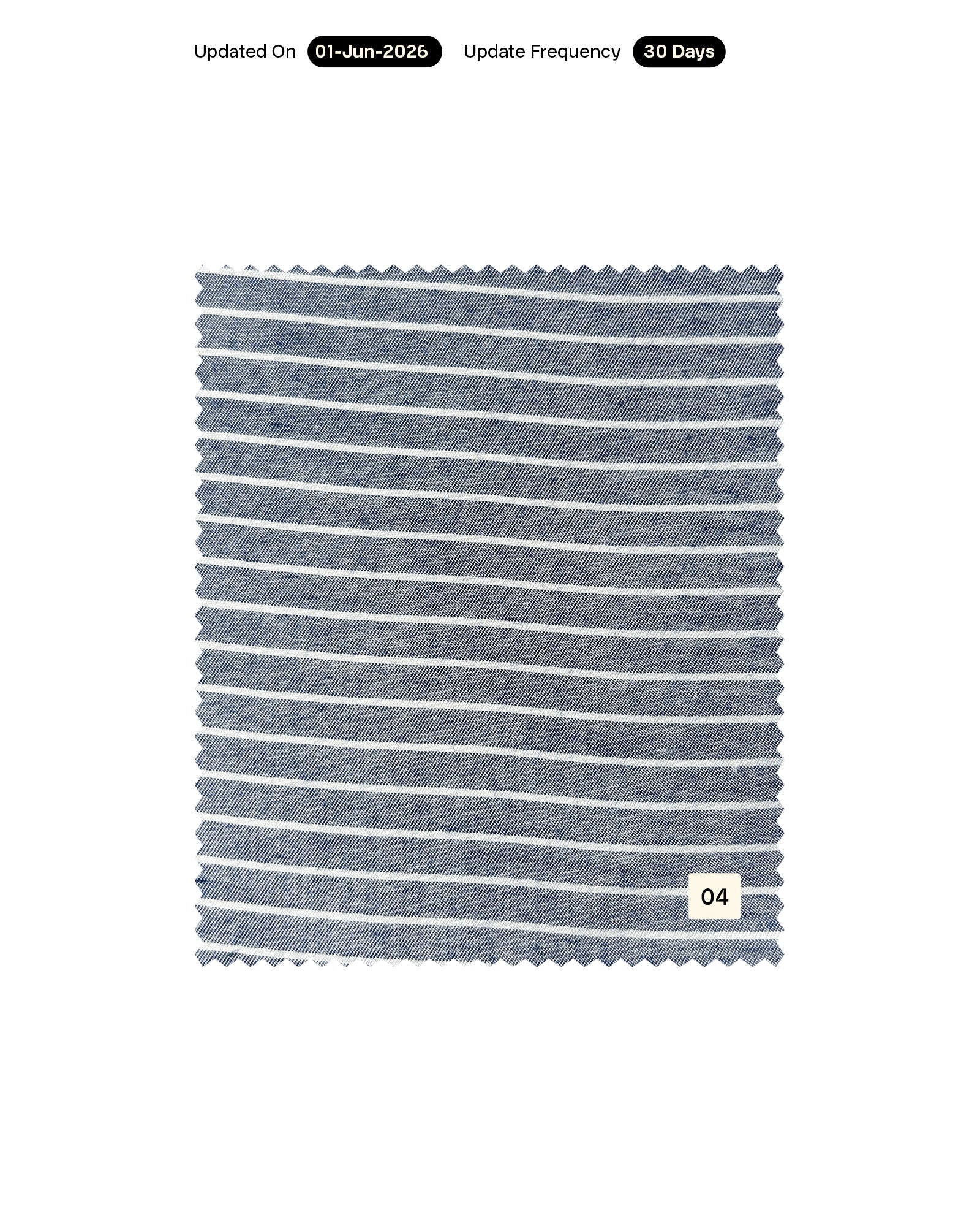 Modal Chambry Single Stripe Yarn Dyed Fabric 58"