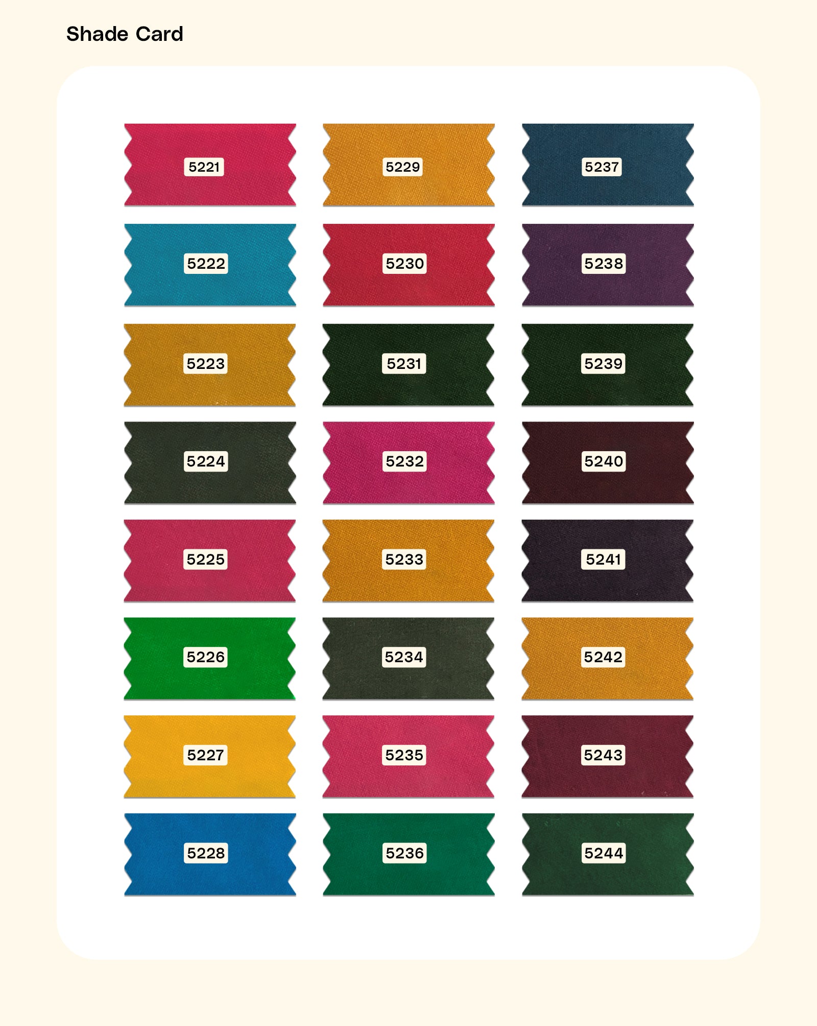 Cotton Jam Satin Mill Dyed Fabric 42" - 10 kg