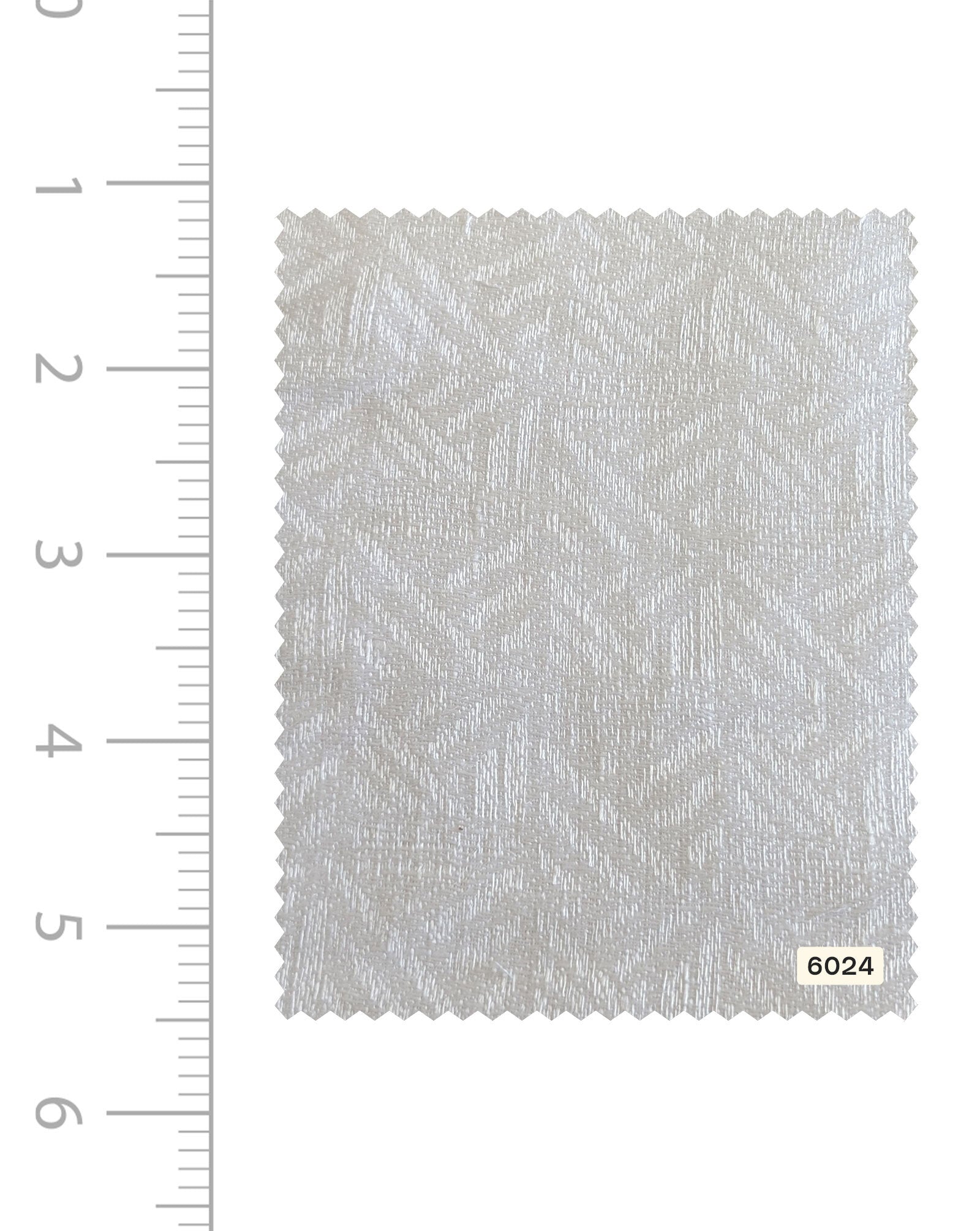 White 60 Lea Pure Jacquard Linen Fabric 58"