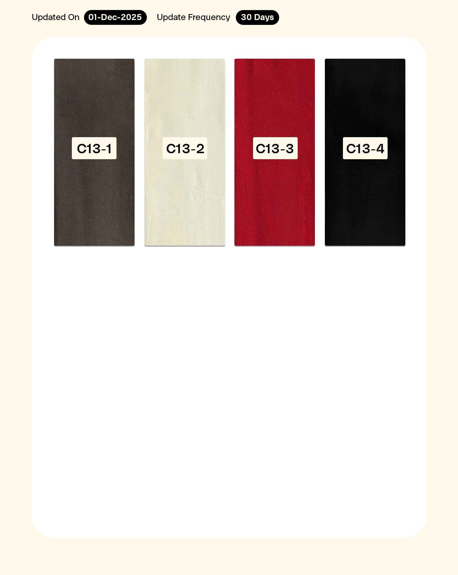 Viscose Natural Crepe Mill Dyed Fabric 8 kg