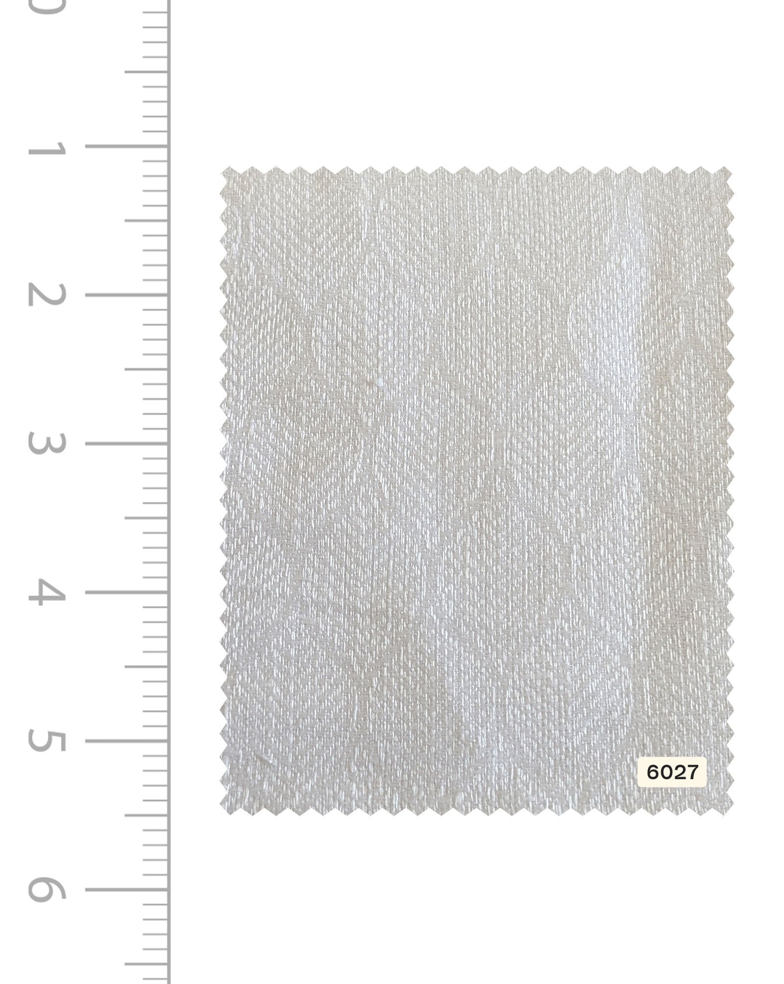 White 60 Lea Pure Jacquard Linen Fabric 58"