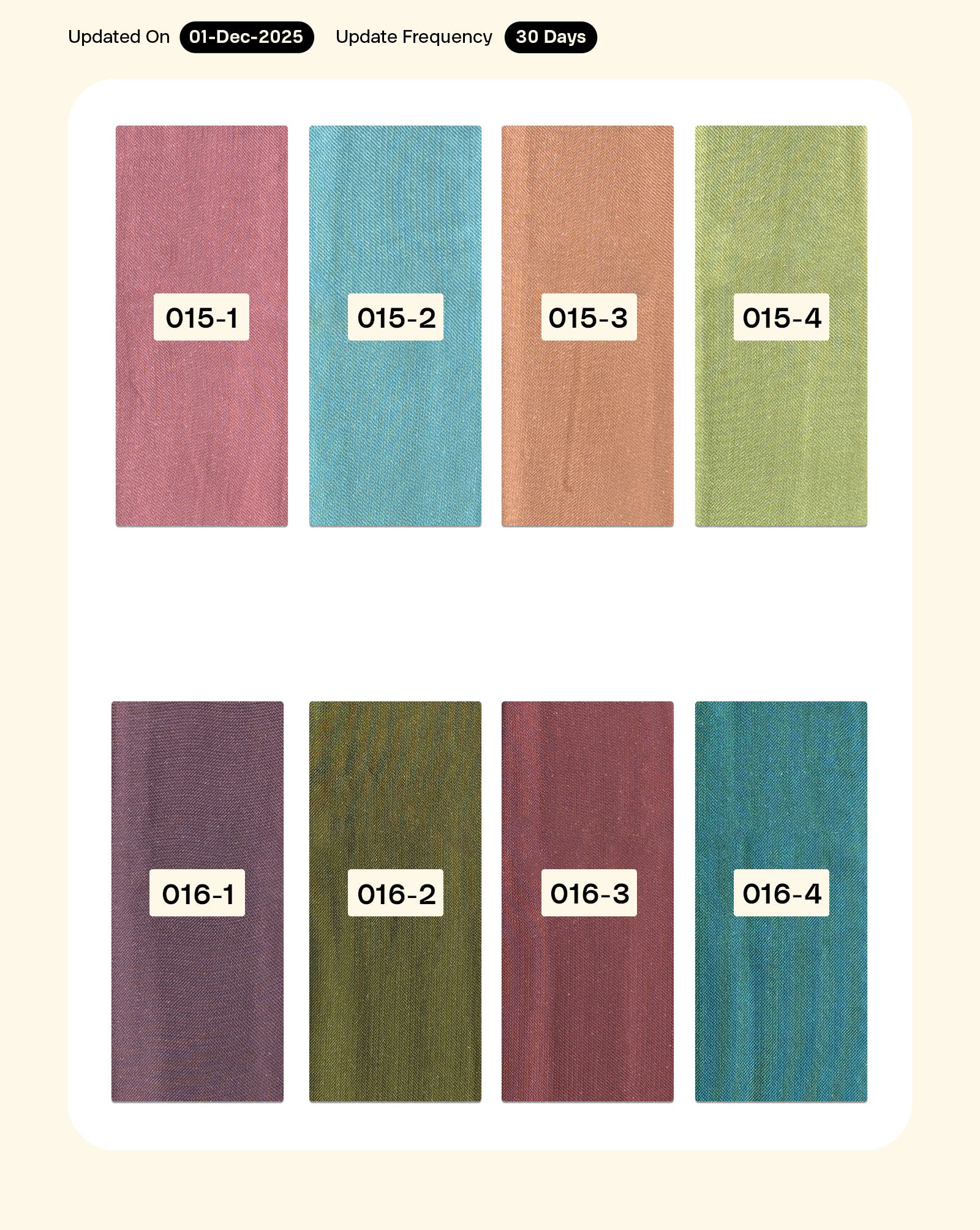 Viscose Organza Mill Dyed Fabric 5.5 kg