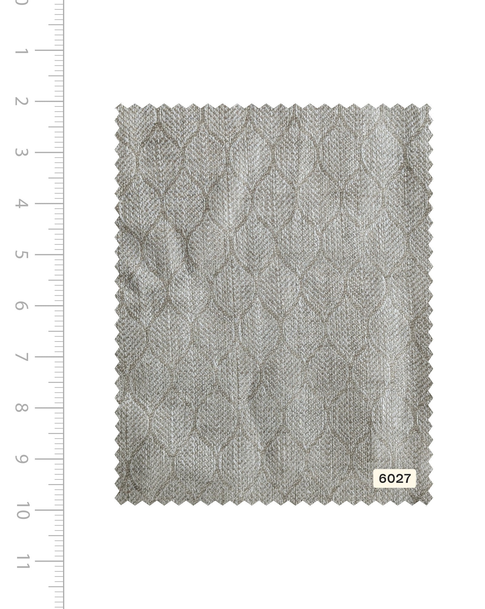 Natural 60 Lea Pure Jacquard Linen Fabric 58"