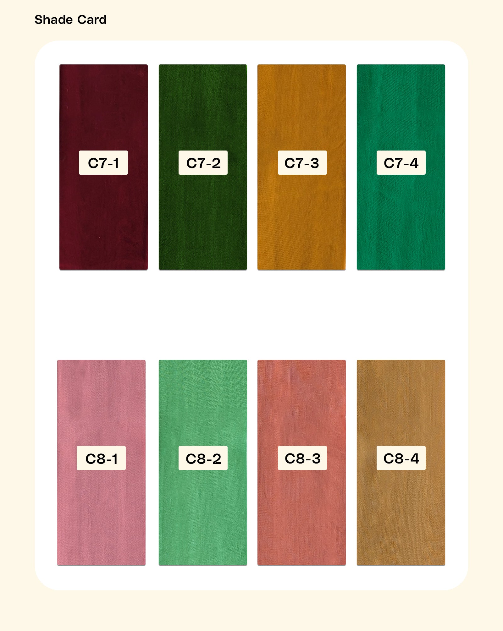 Viscose Natural Crepe Mill Dyed Fabric 8 kg