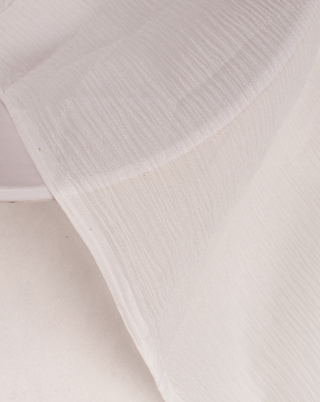 Diamond Pure Silk Chiffon Fabric Swatch