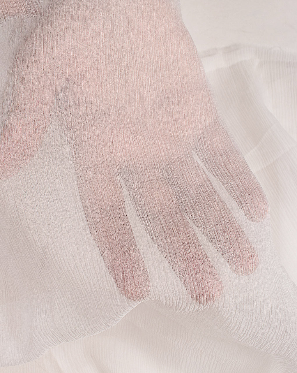 Pure Silk Chiffon Fabric Swatch