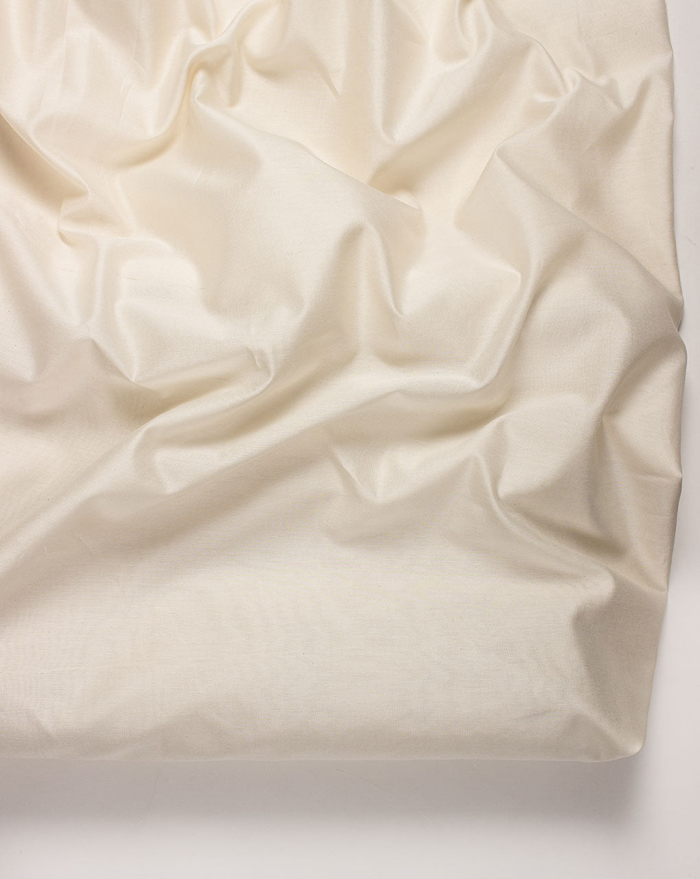 Natural 70 gram Mercerized Cotton Chanderi Fabric Swatch