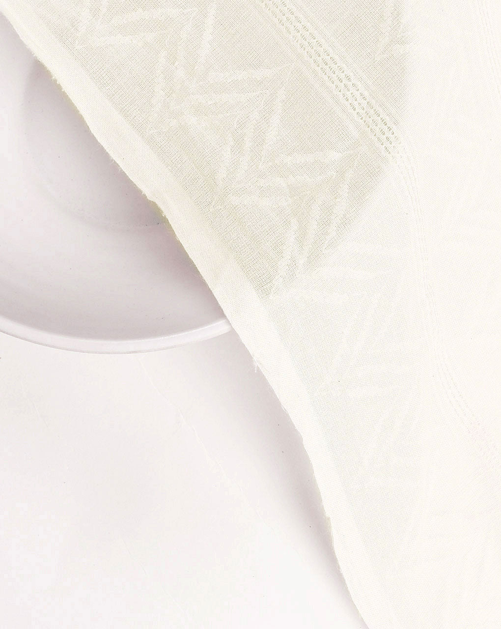 Greige Chevron Dobby Cotton Fabric