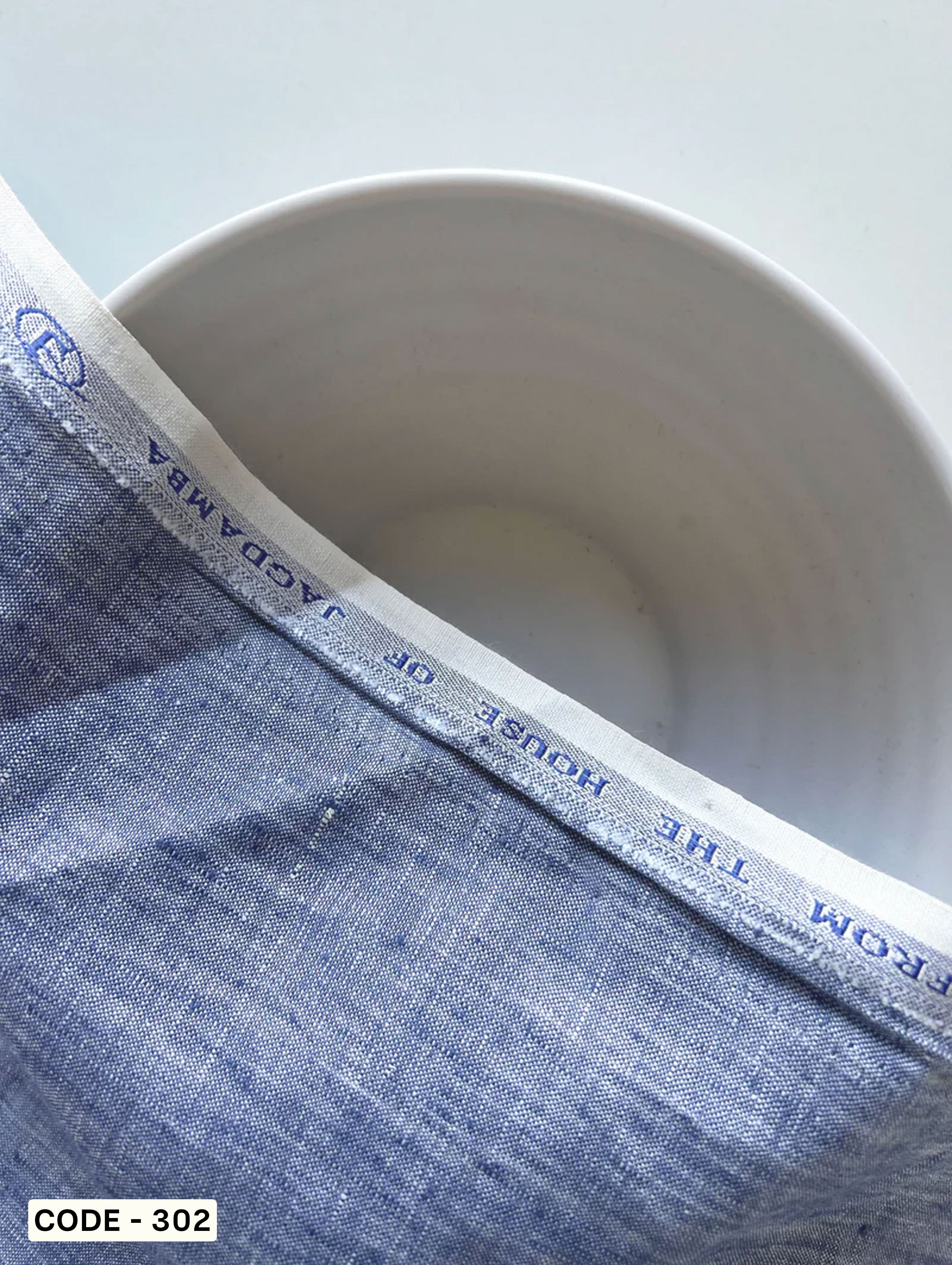 40 Lea Linen Yarn Dyed Fabric 58"