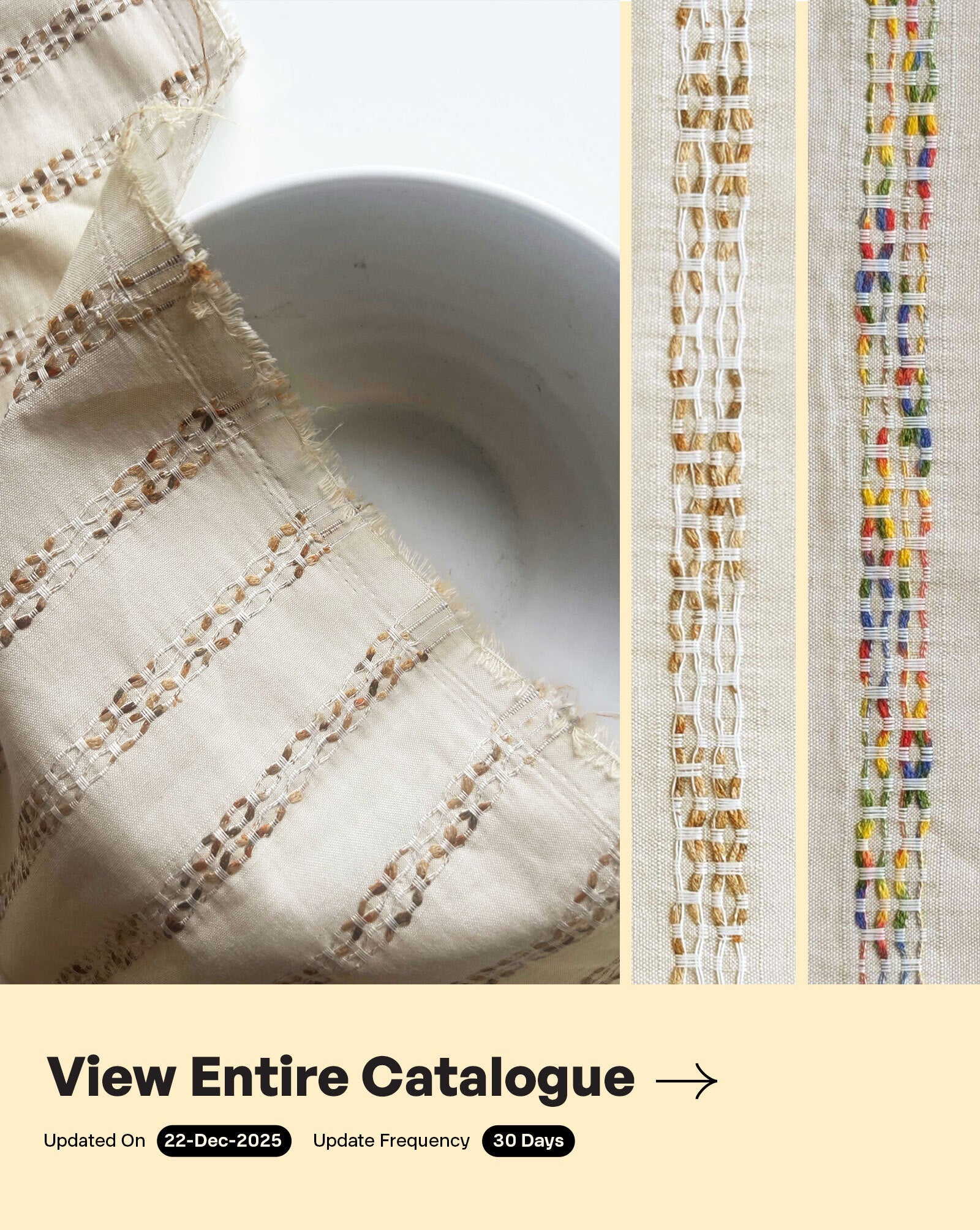 Loom Textured Blended Viscose Dobby Yarn Dyed Fabric 57"