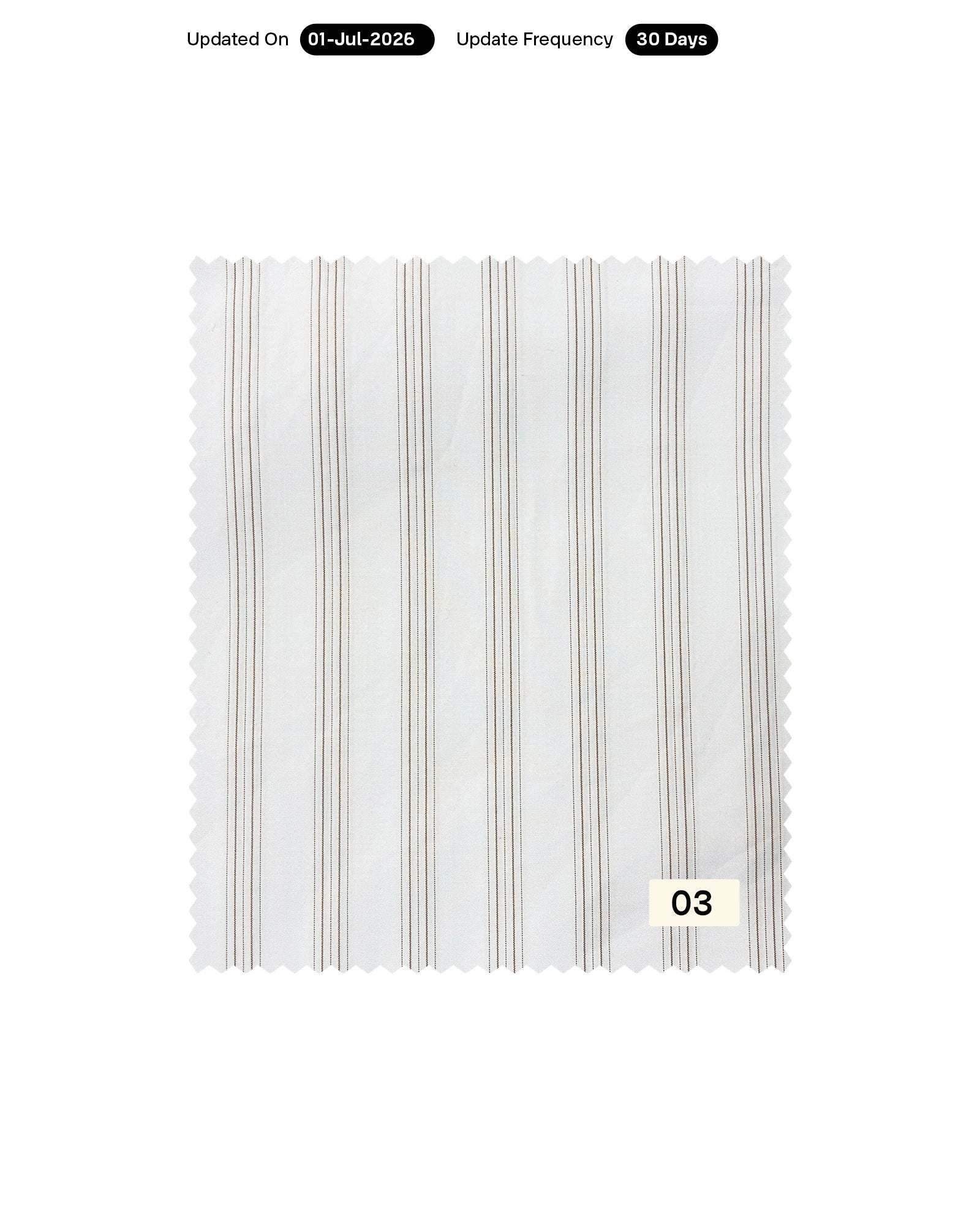 Poly Bamboo Stripes Yarn Dyed Fabric 58"