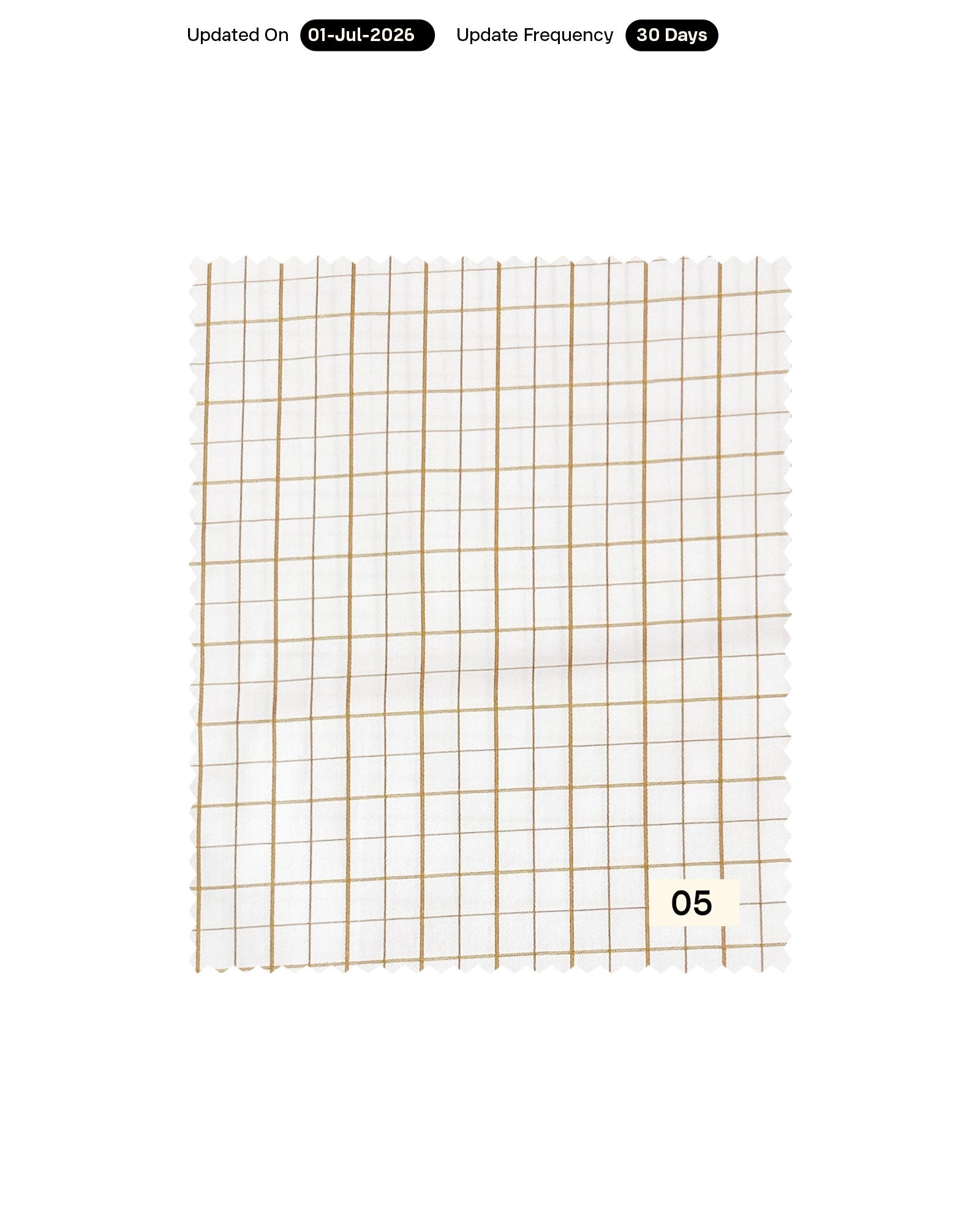 Poly Bamboo Checks Dobby Yarn Dyed Fabric 58"
