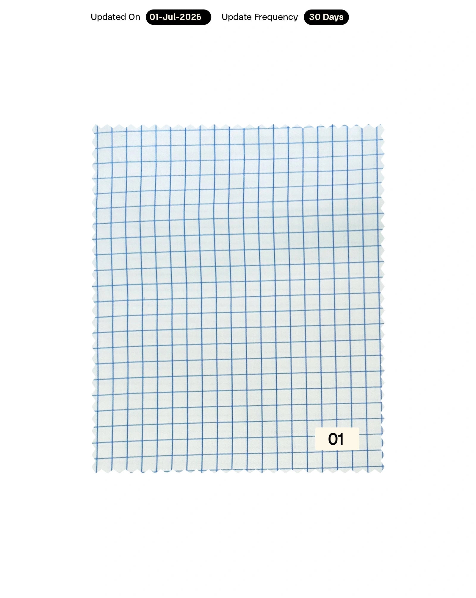 Poly Bamboo Checks Dobby Yarn Dyed Fabric 58"