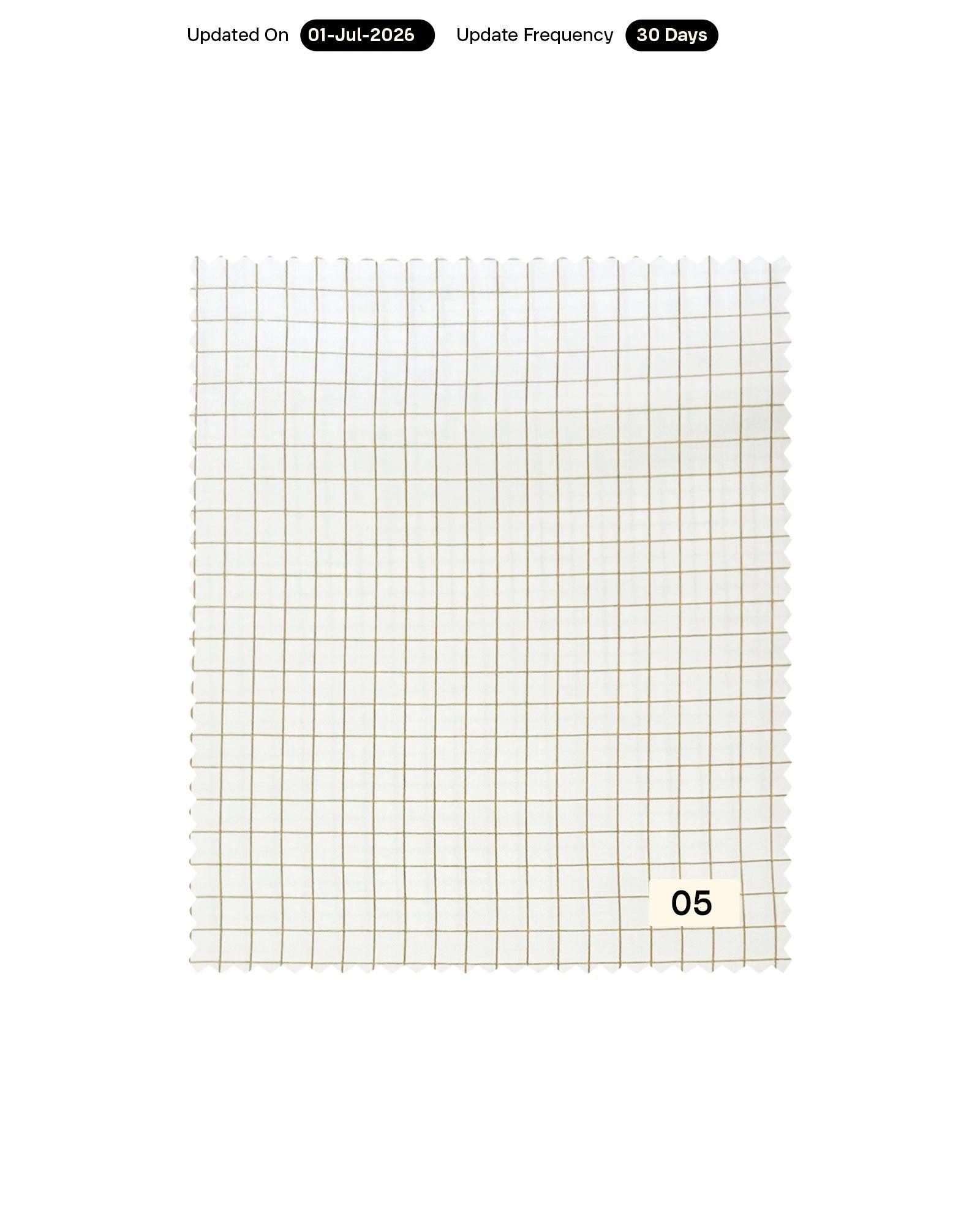 Poly Bamboo Checks Dobby Yarn Dyed Fabric 58"