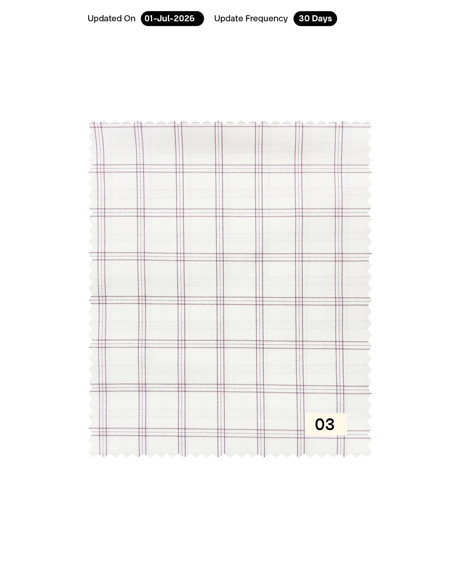Poly Bamboo Checks Yarn Dyed Fabric 58"