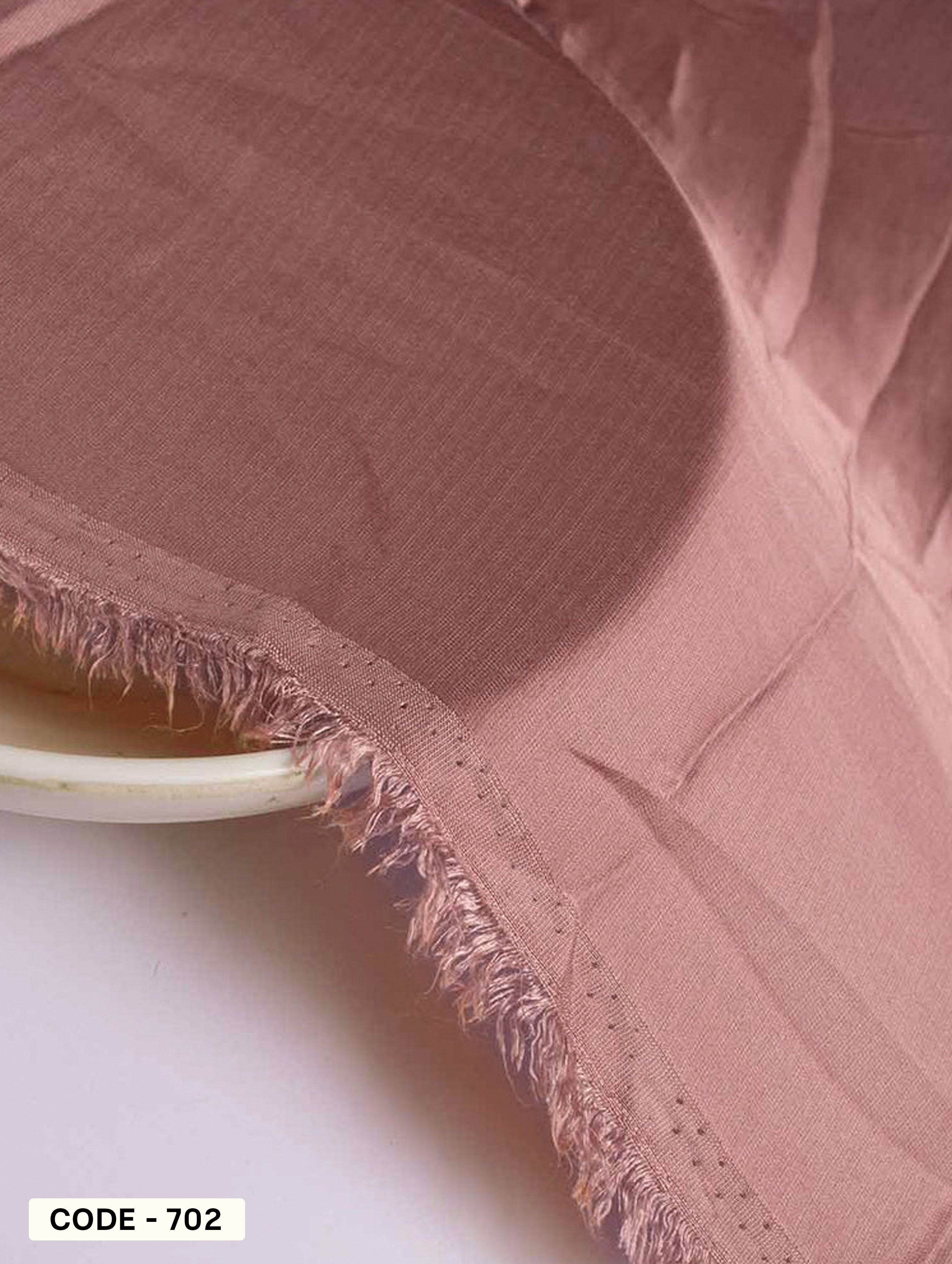 Pink Heavy Poly Satin Mill Dyed Fabric 56" - 13.5 kg