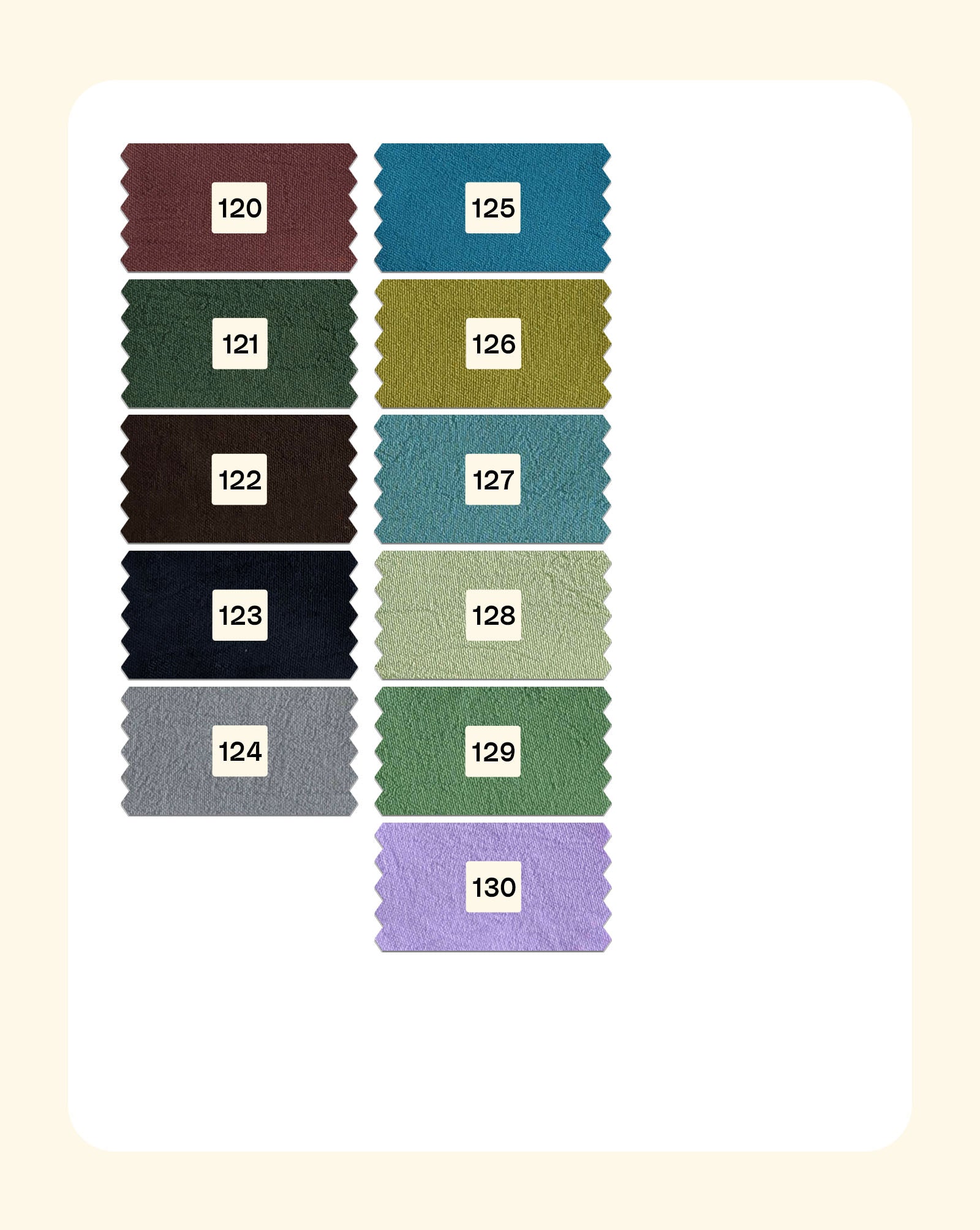 Poly Crepe Mill Dyed Fabric 58" - 19 kg