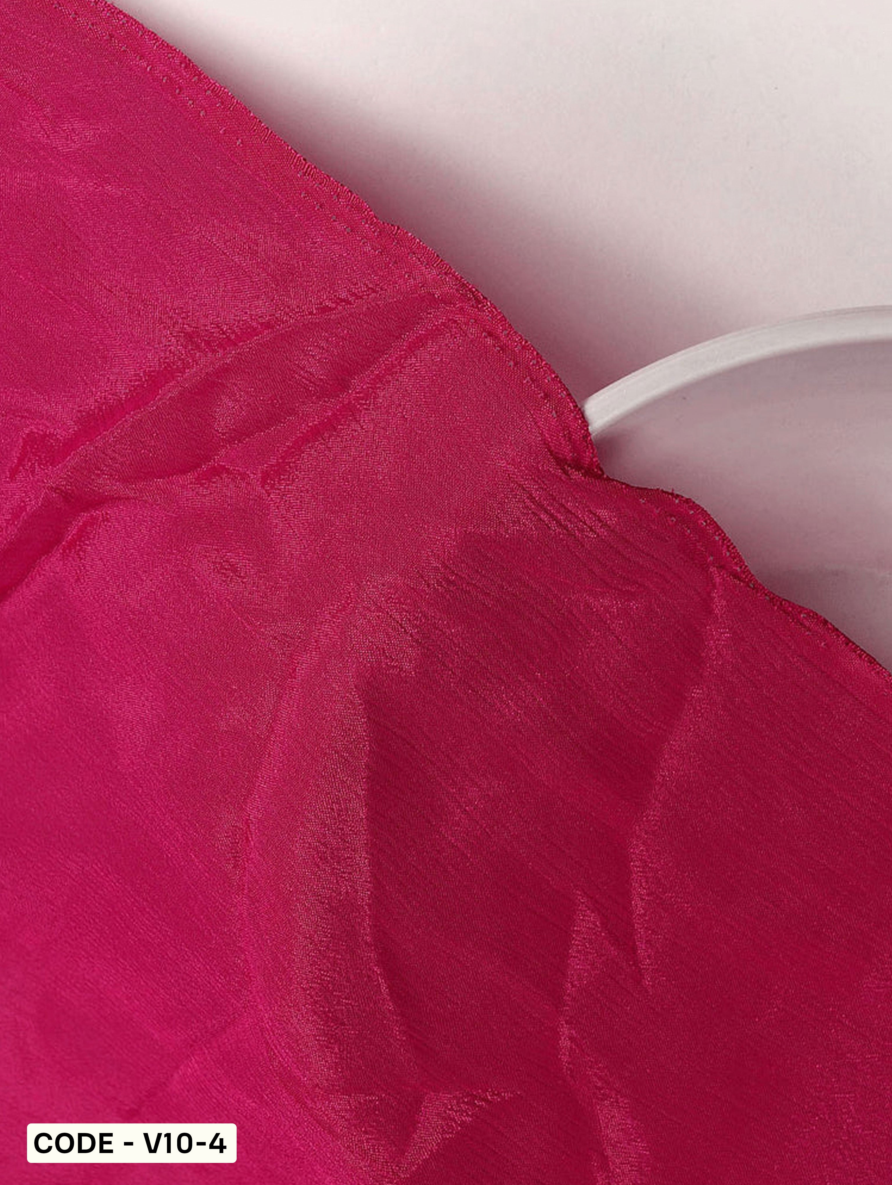 Plain Viscose Chinnon Chiffon Mill Dyed Fabric 42" - 6 kg