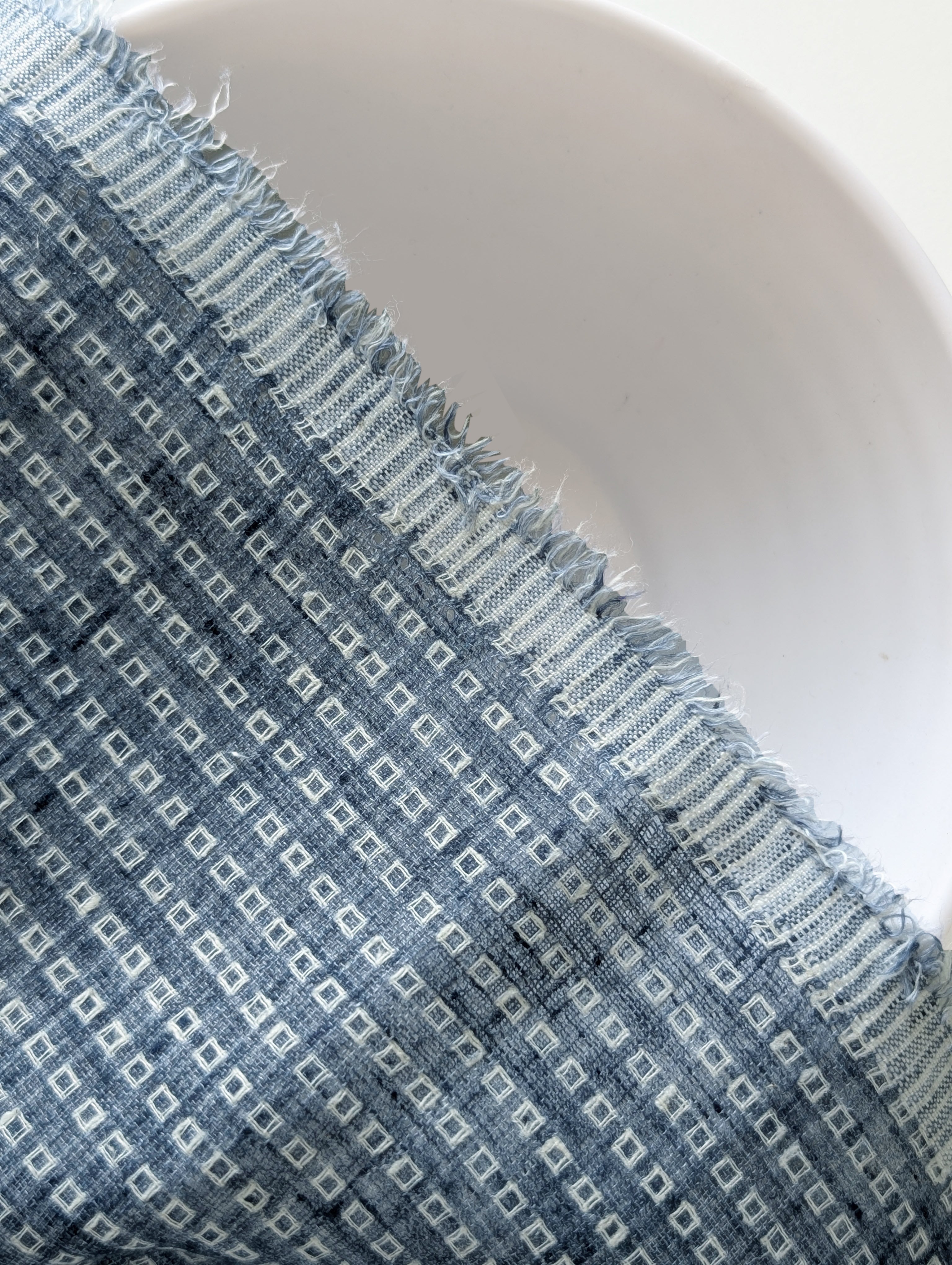 Loom Textured Blended Cotton Yarn Dyed Fabric Buy Online
