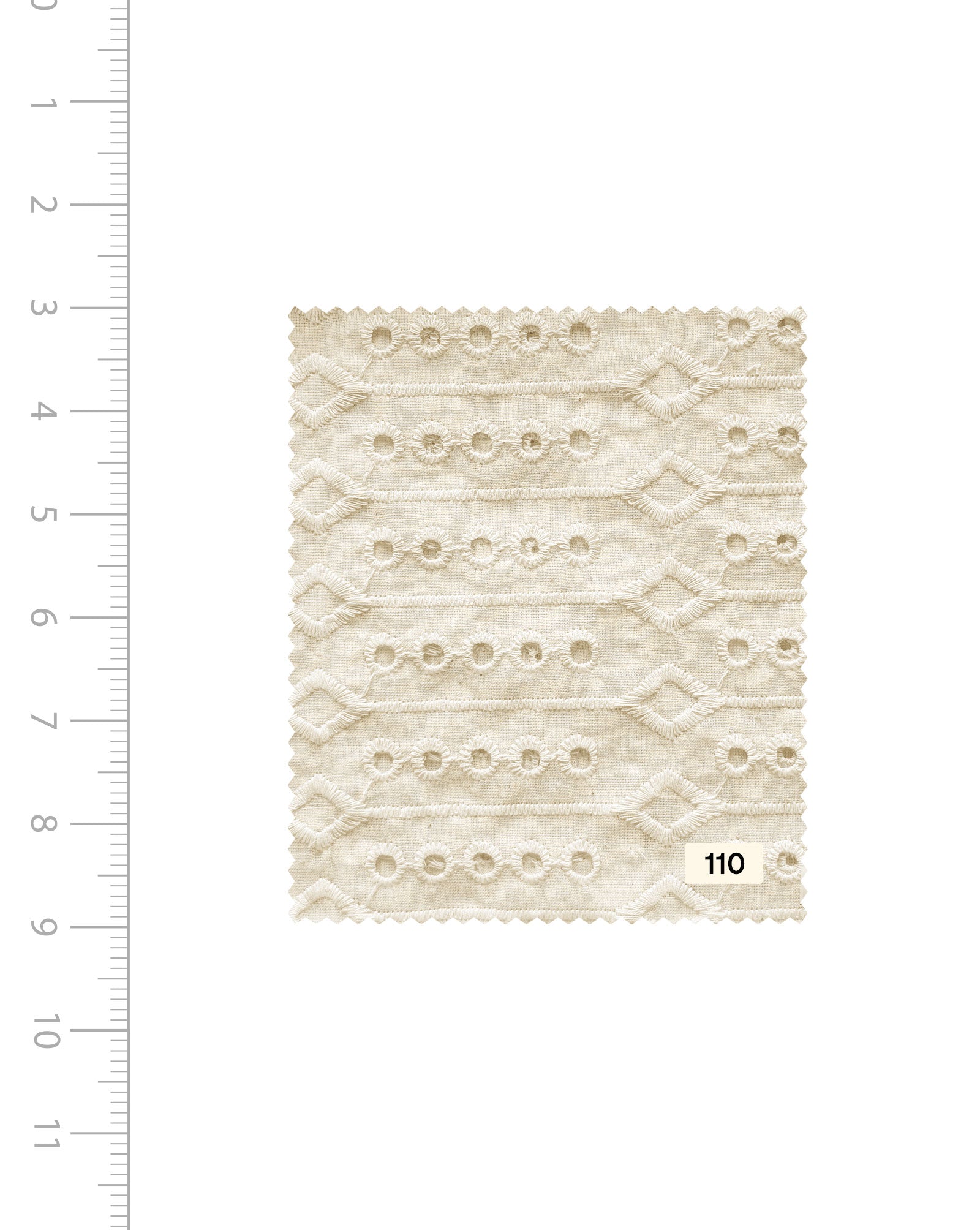 Schiffli Embroidery Cotton Fabric (Greige) - 004 Buy Now