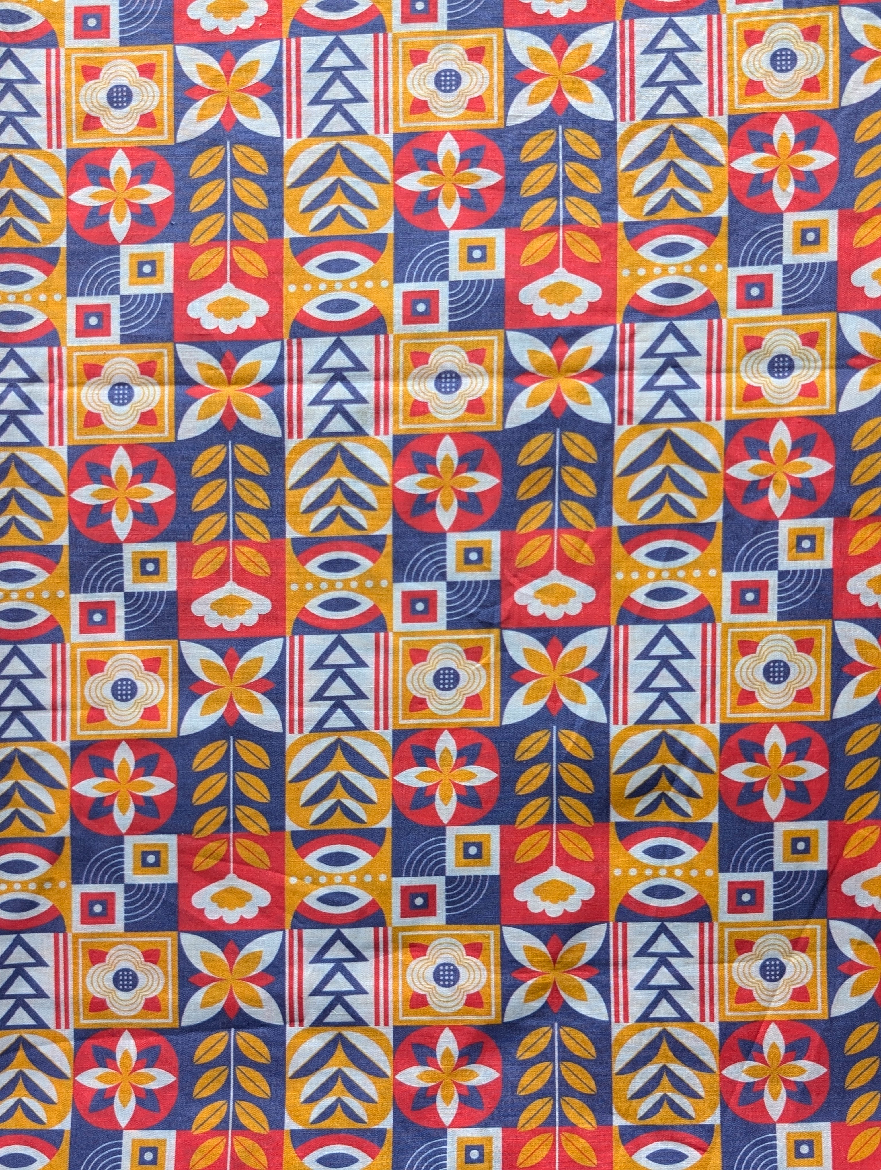 Digital Print 60s Cotton Poplin Fabric (132 x 104)