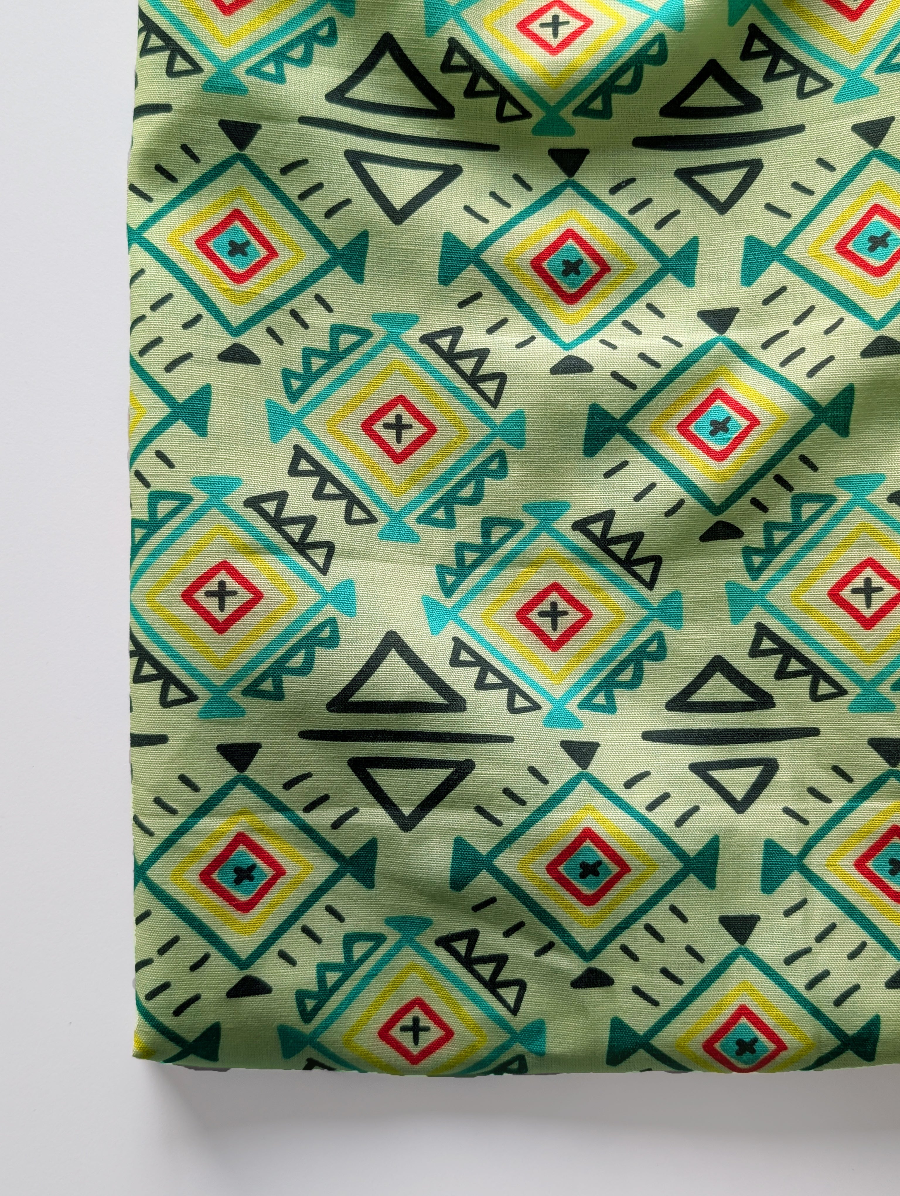 Digital Print Cotton Linen Fabric (70%-30%)