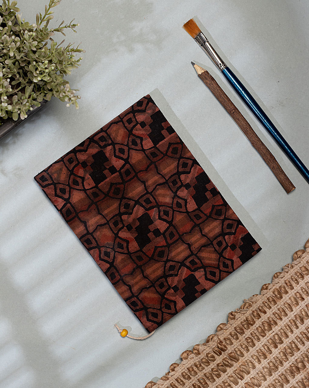Handmade Hand Block Cotton Fabric Cover Diary