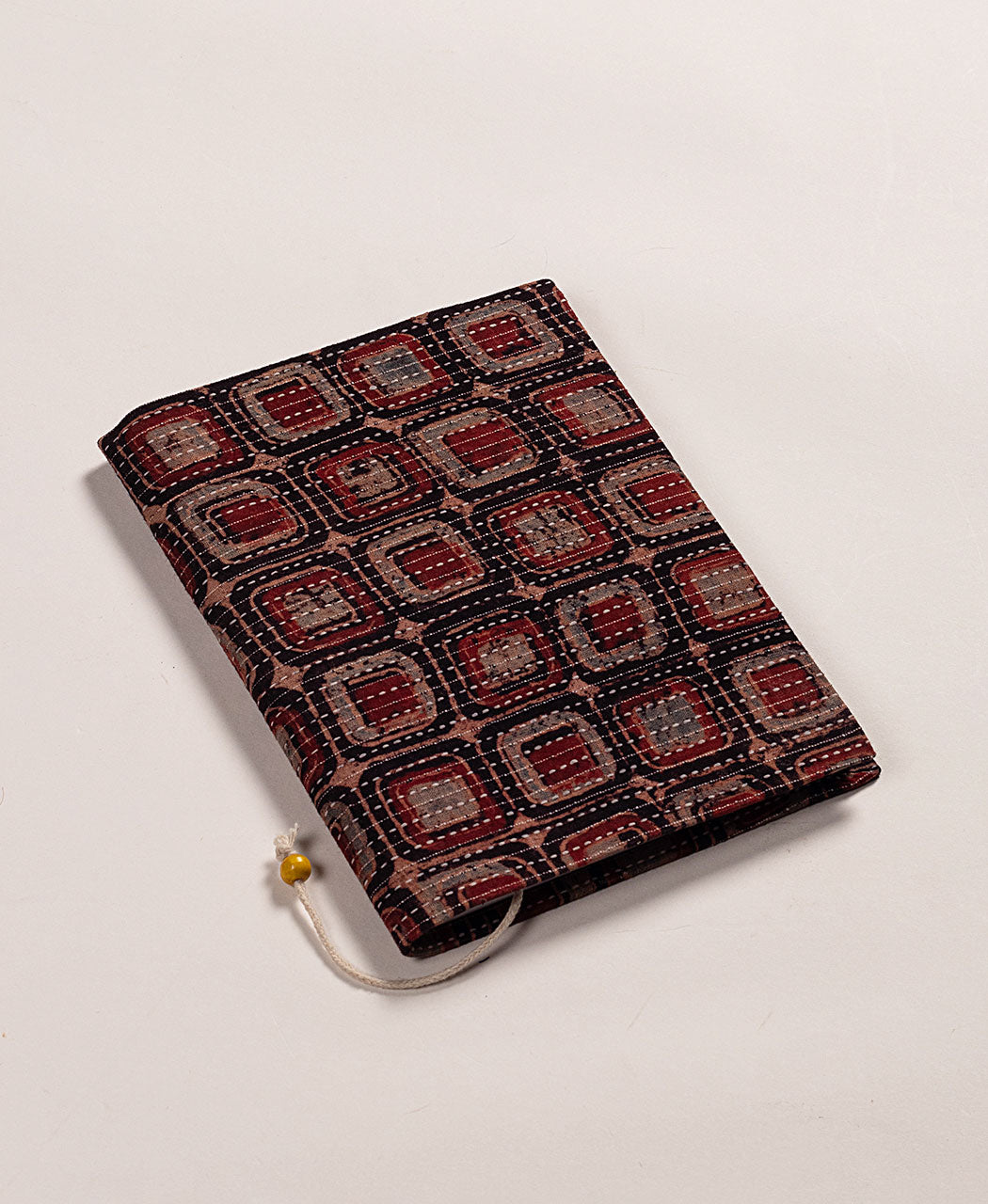 Handmade Kantha Ajrak Hand Block Cotton Fabric Cover Diary