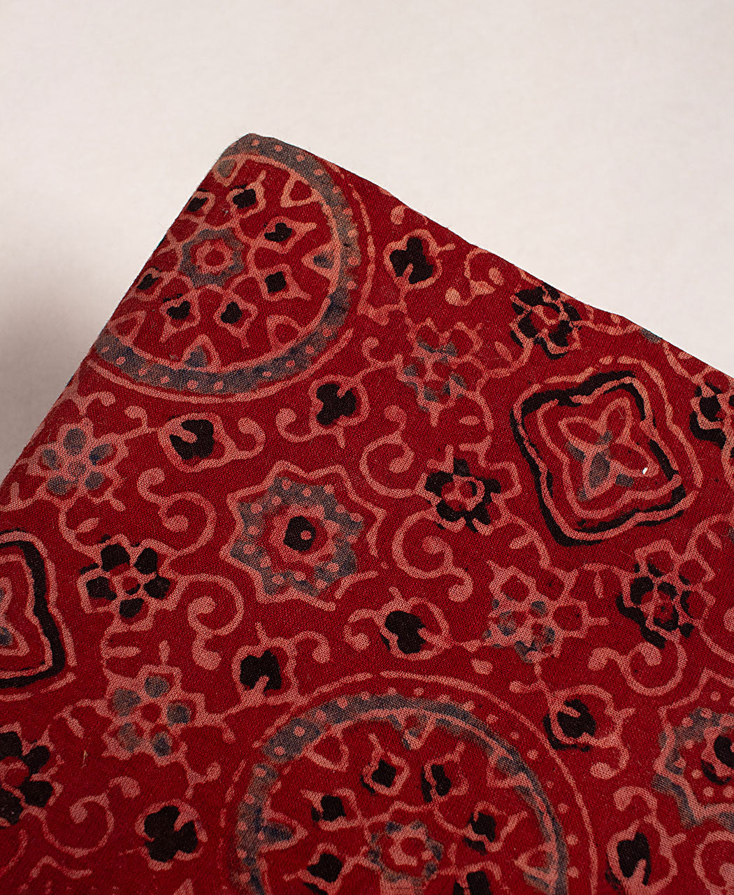 Handmade Ajrak Hand Block Cotton Fabric Cover Diary