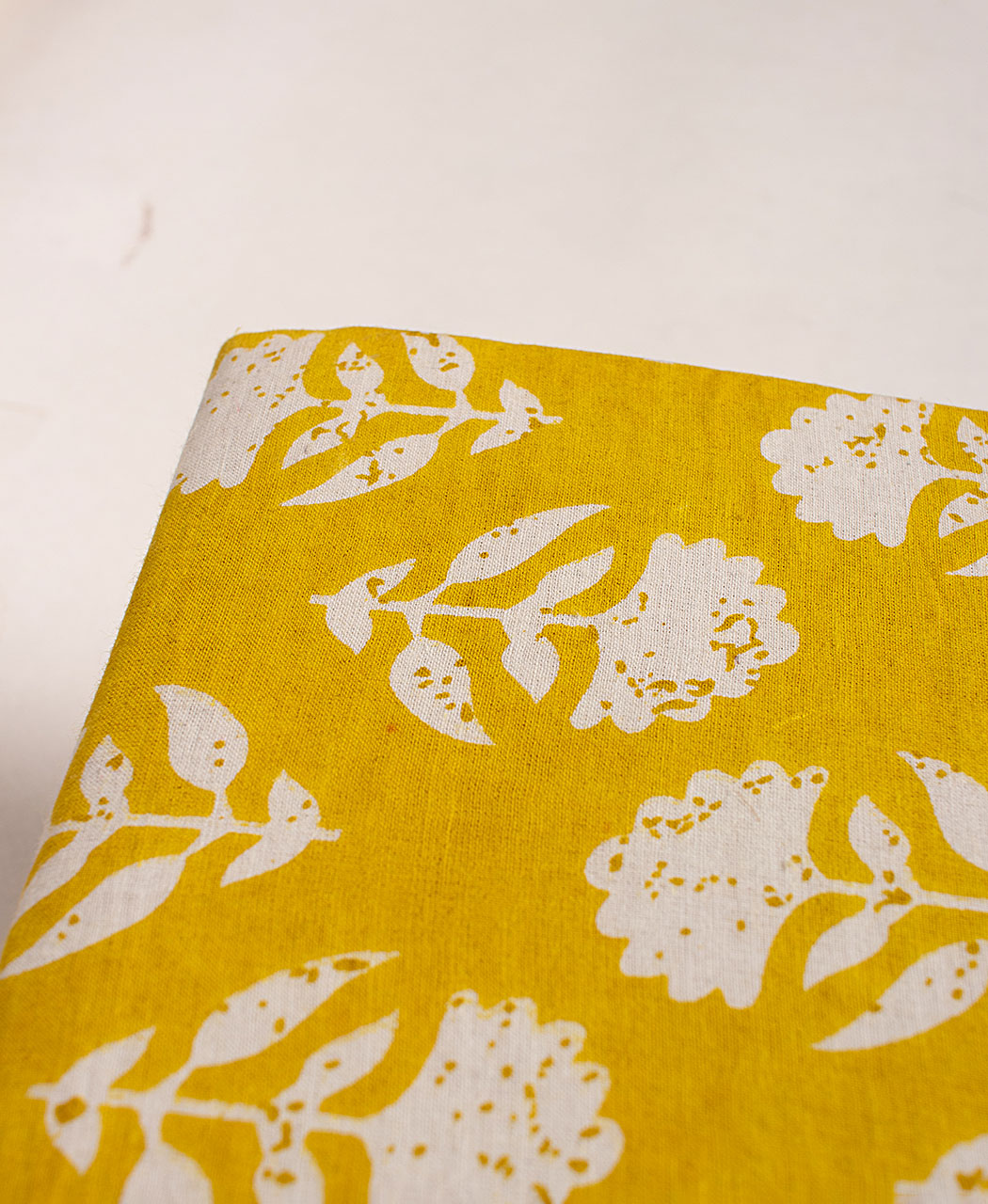 Handmade Screen Print Cotton Fabric Cover Diary
