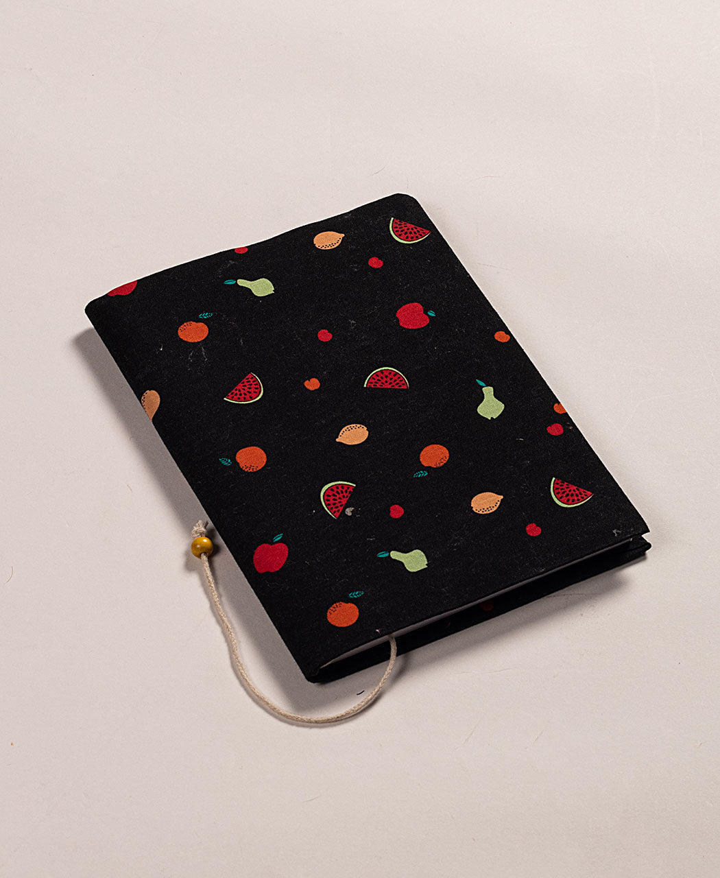 Handmade Screen Print Cotton Fabric Cover Diary