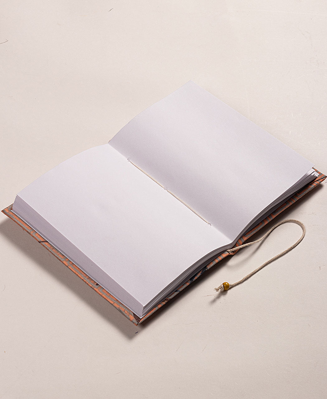 Handmade Screen Print Cotton Fabric Cover Diary