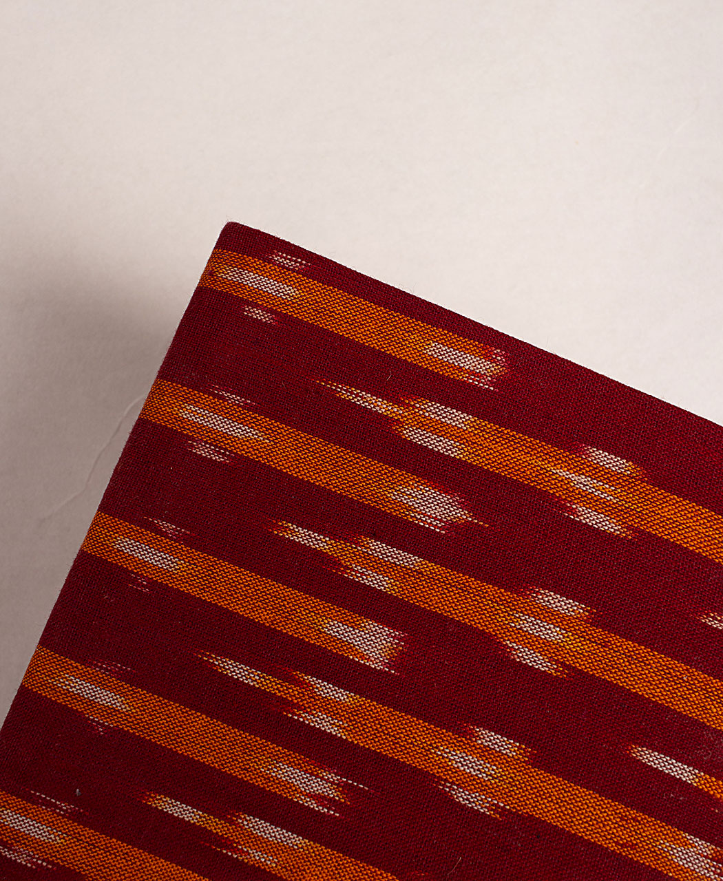 Handmade Ikat Woven Cotton Fabric Cover Diary