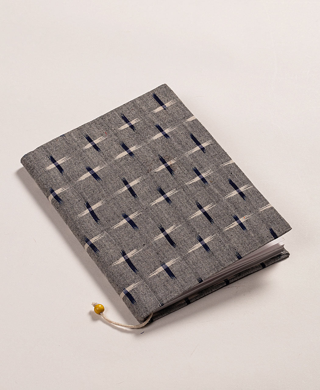 Handmade Ikat Woven Cotton Fabric Cover Diary