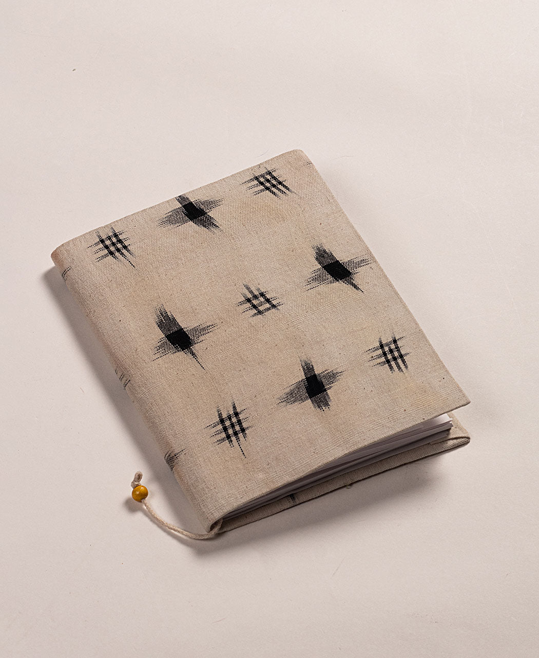Handmade Ikat Woven Cotton Fabric Cover Diary