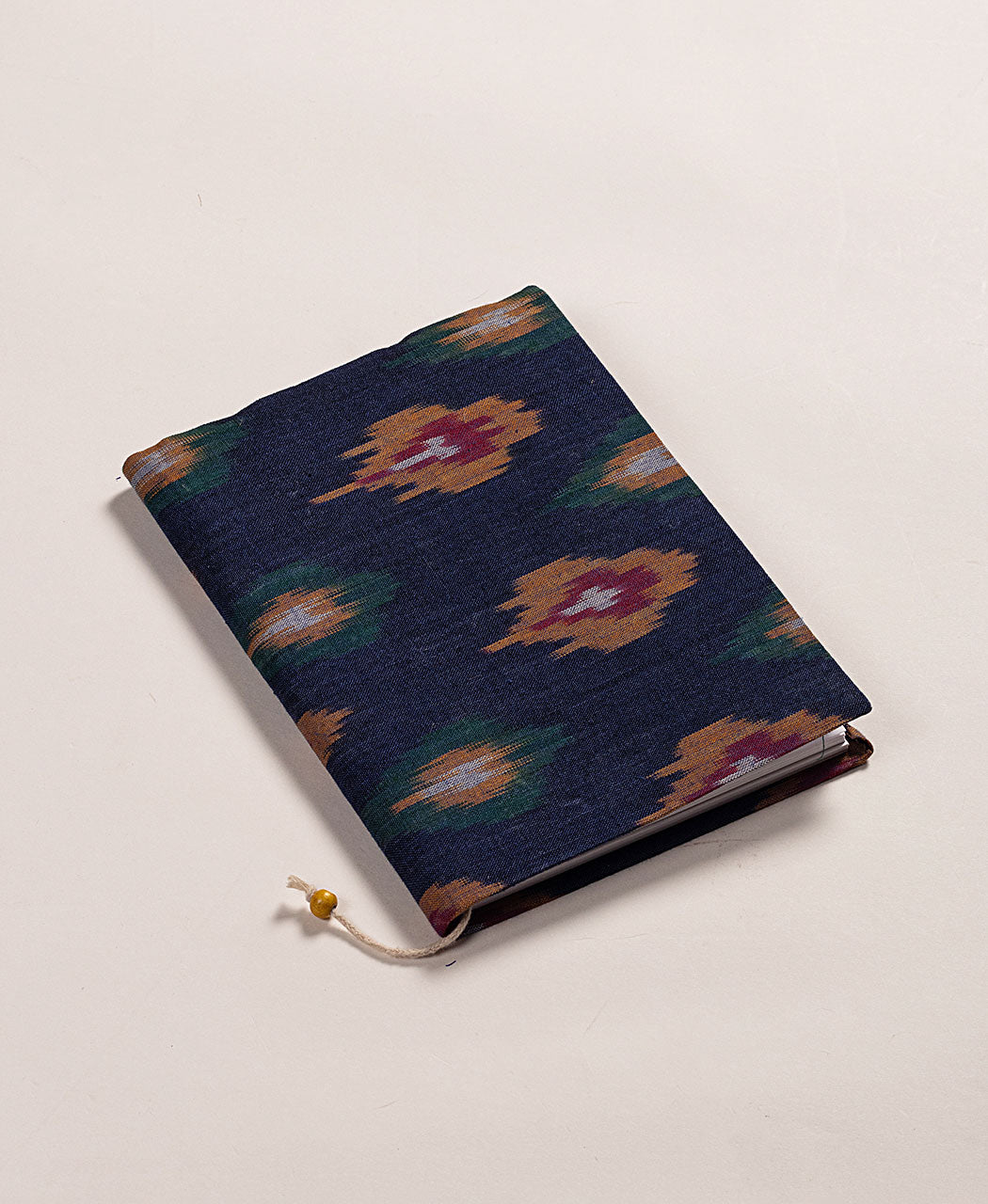 Handmade Ikat Woven Cotton Fabric Cover Diary