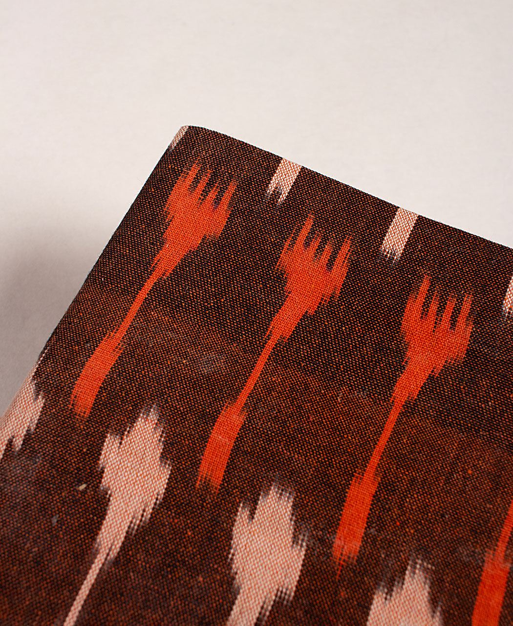 Handmade Ikat Woven Cotton Fabric Cover Diary