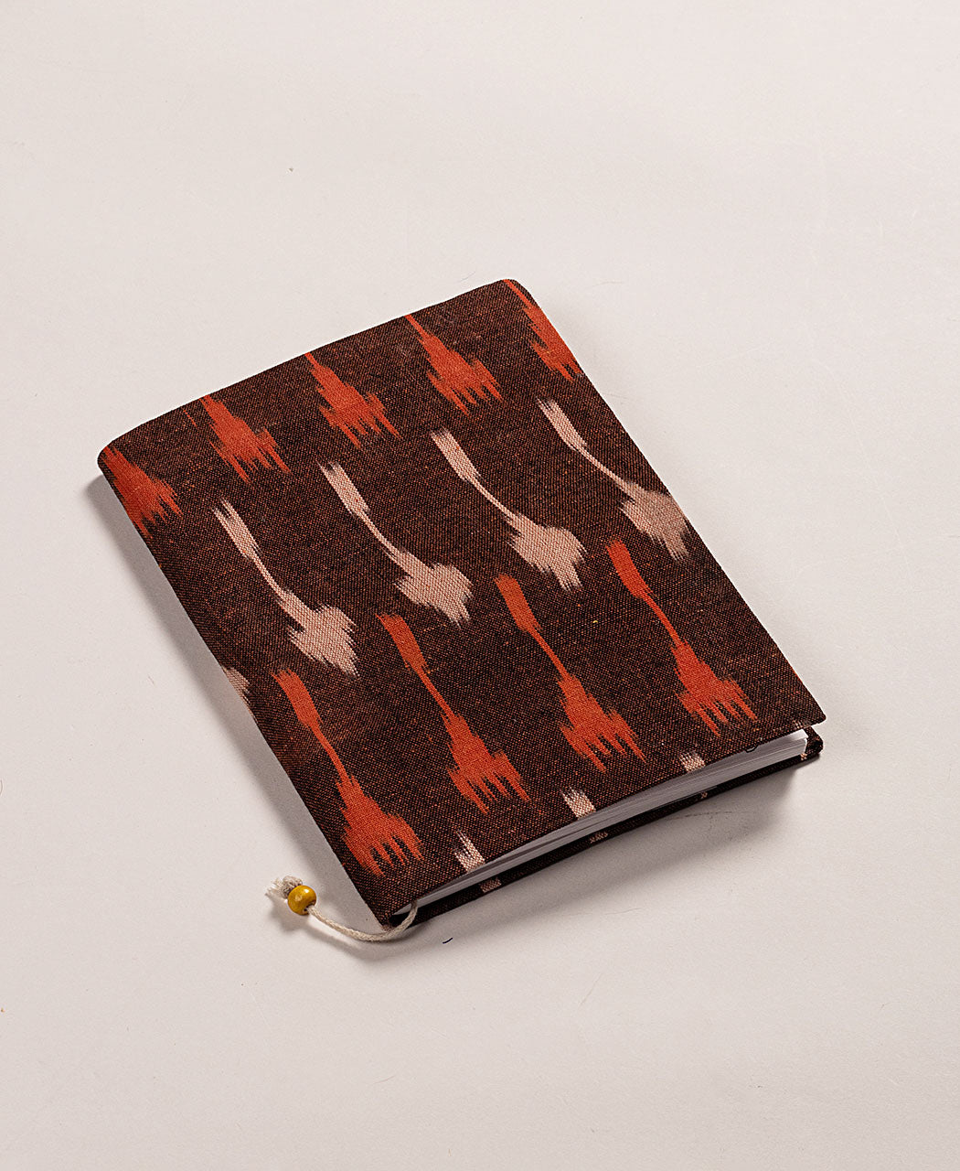 Handmade Ikat Woven Cotton Fabric Cover Diary