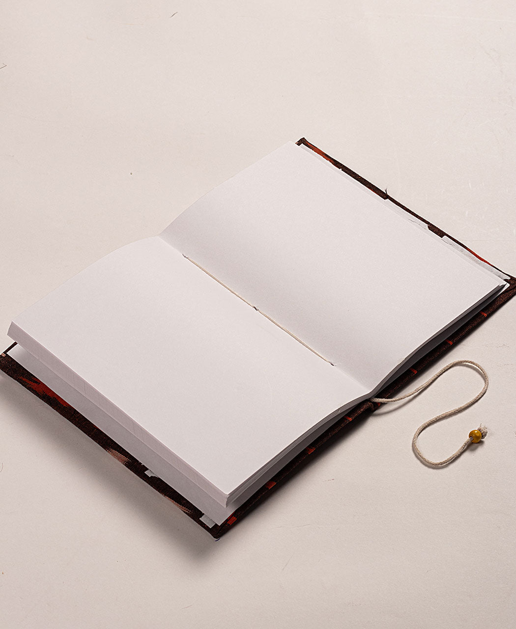 Handmade Ikat Woven Cotton Fabric Cover Diary