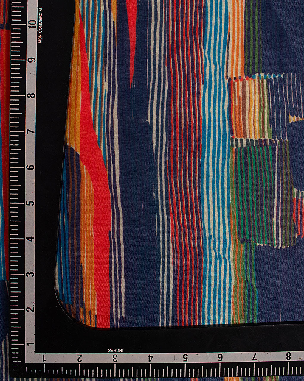 Digital Print Poly Chanderi Fabric