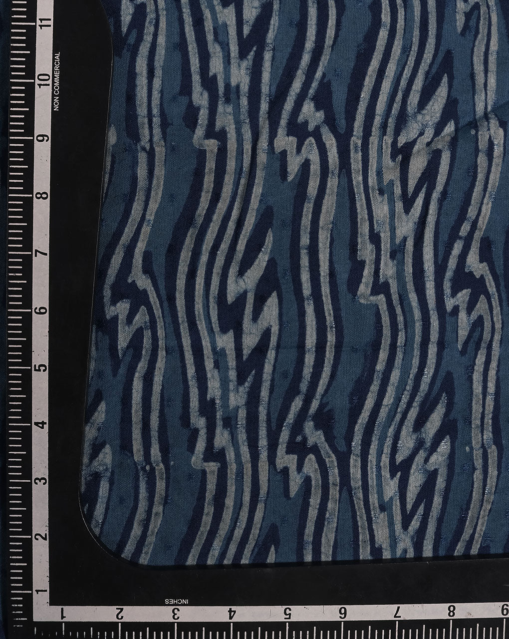 Indigo Akola Hand Block Cotton Fabric