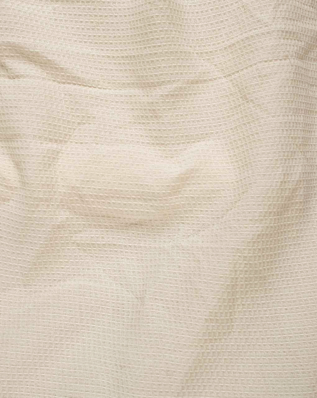 Small Honeycomb Cotton Waffle Fabric 56" ( Swatch 10x12" )