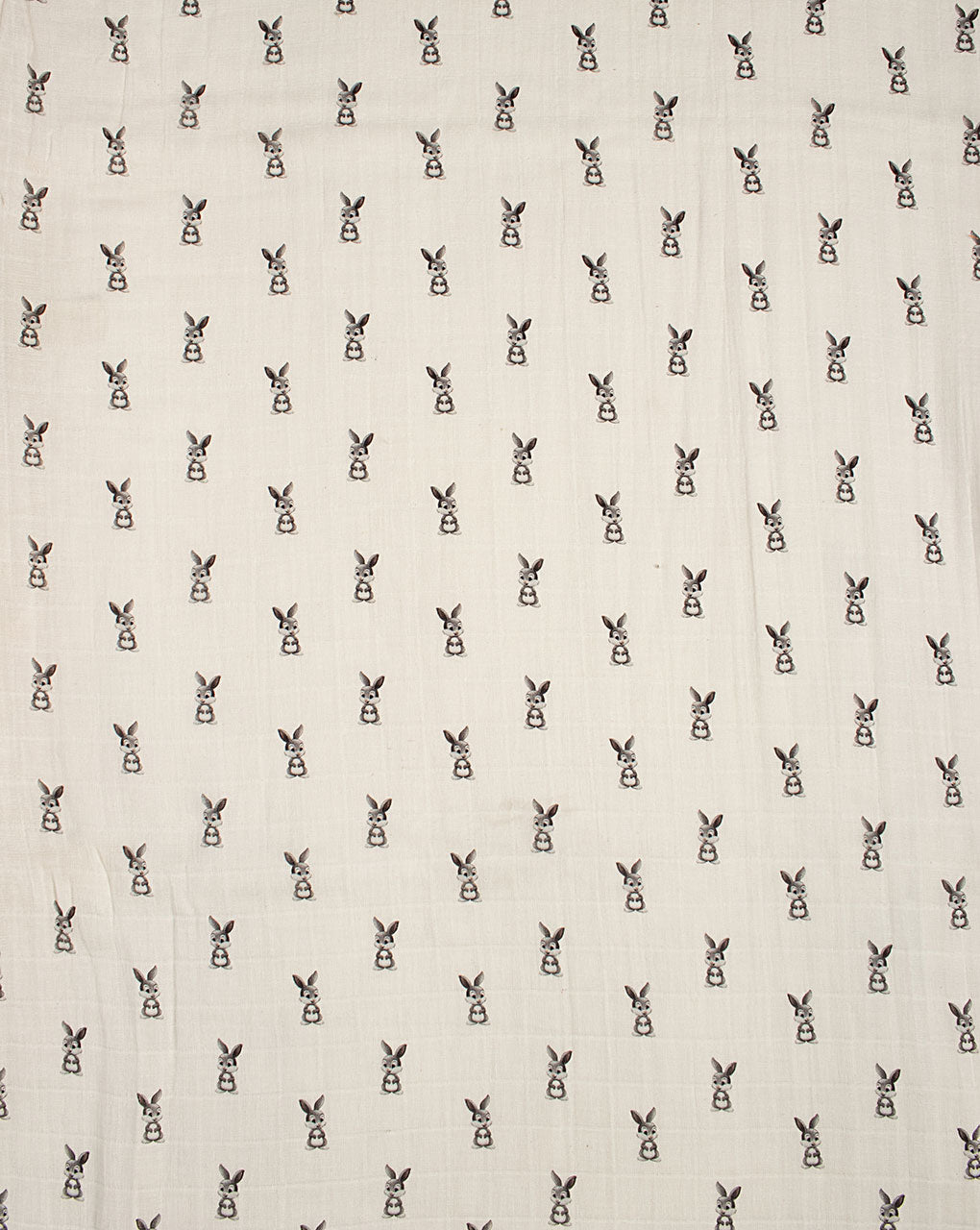 Digital Print Organic Cotton Checks Muslin Fabric ( Width 52 Inch )