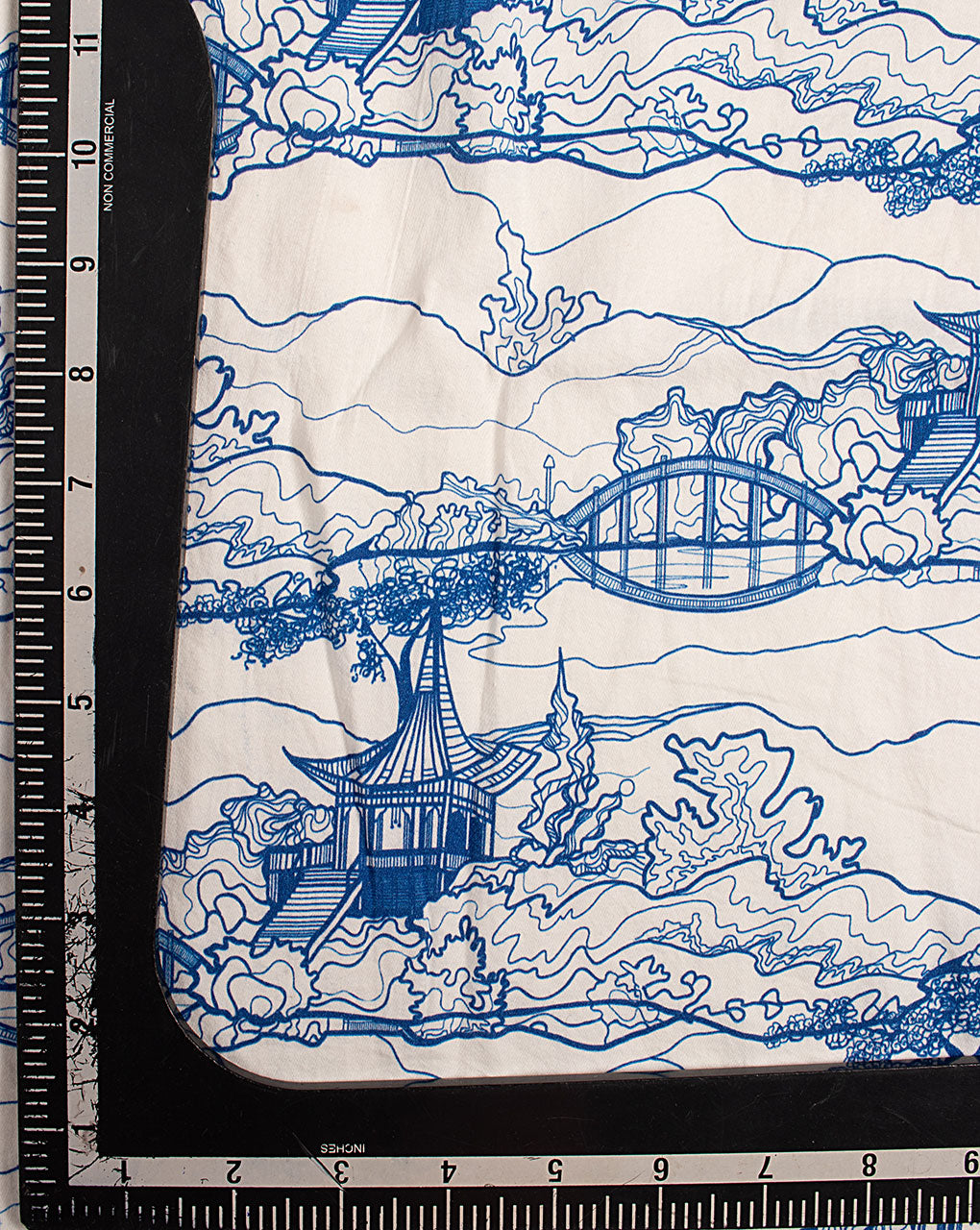 Digital Print Cotton Satin Fabric