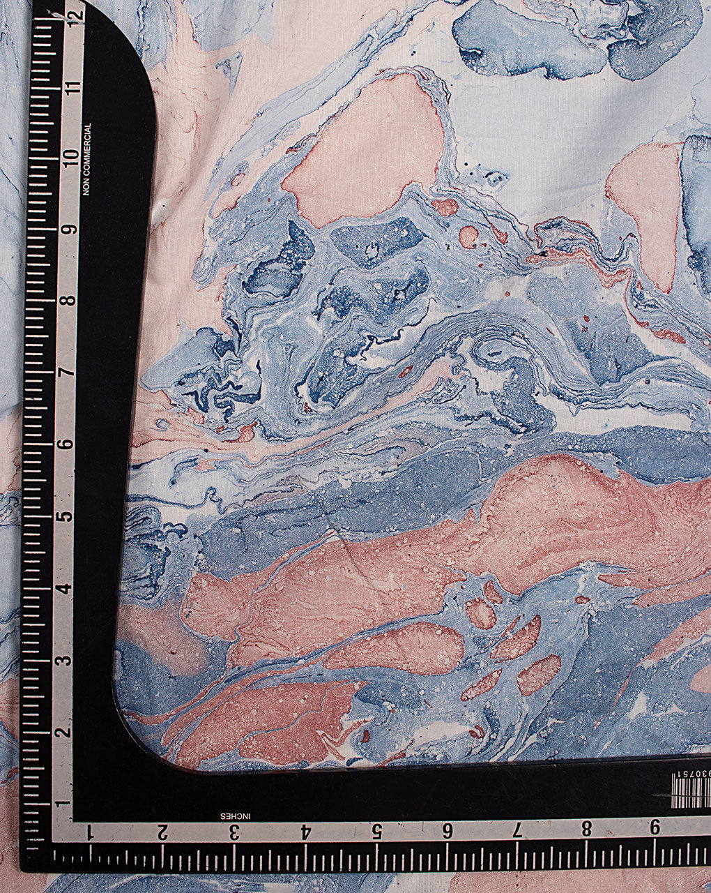 Marble Print Voile Cotton Fabric