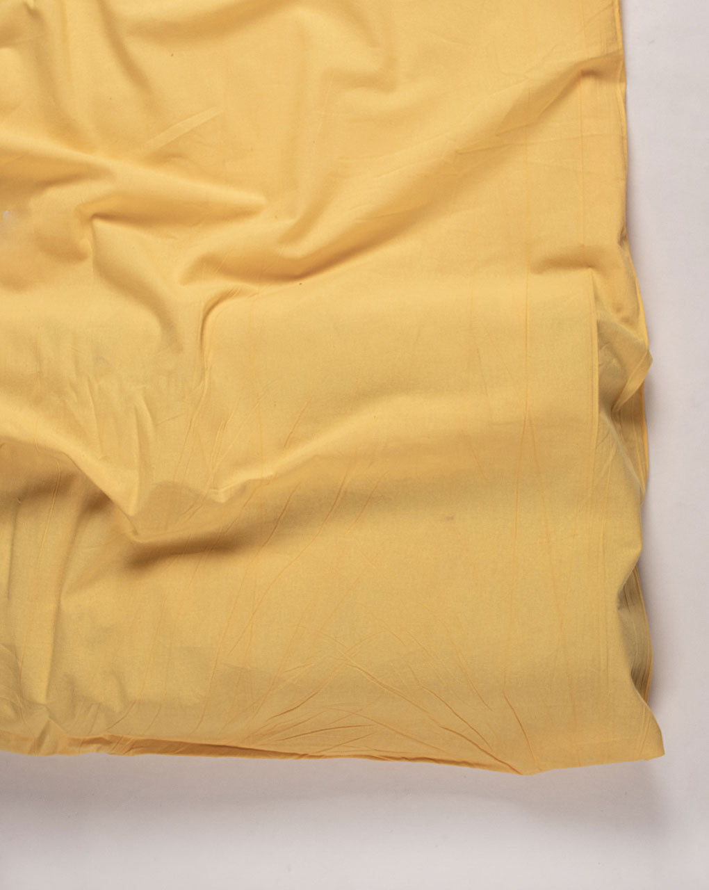 Yellow Plain Woven Cotton Fabric