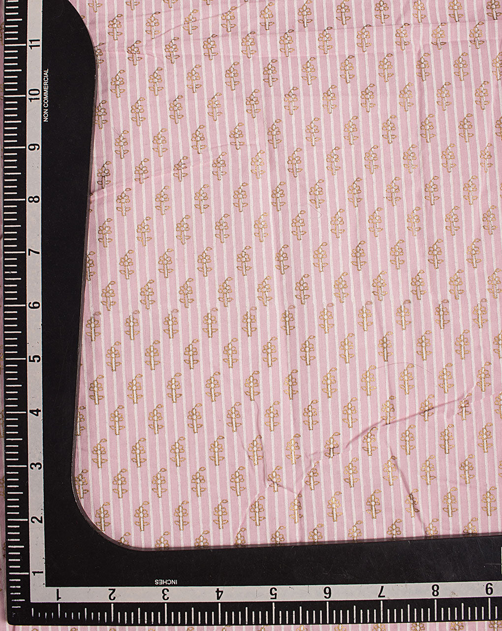 Foil Screen Print Cotton Fabric