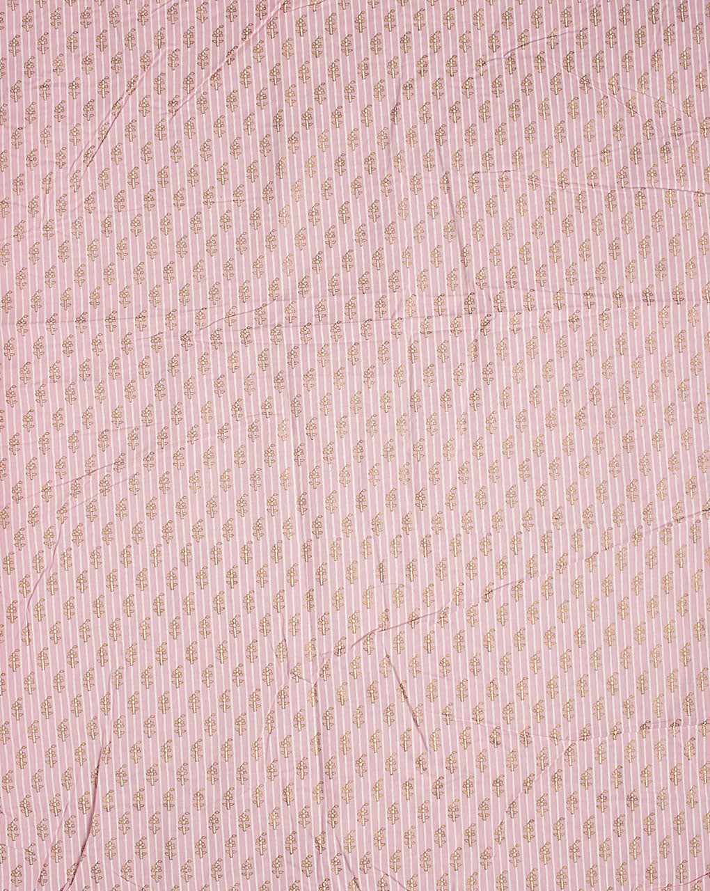 Foil Screen Print Cotton Fabric